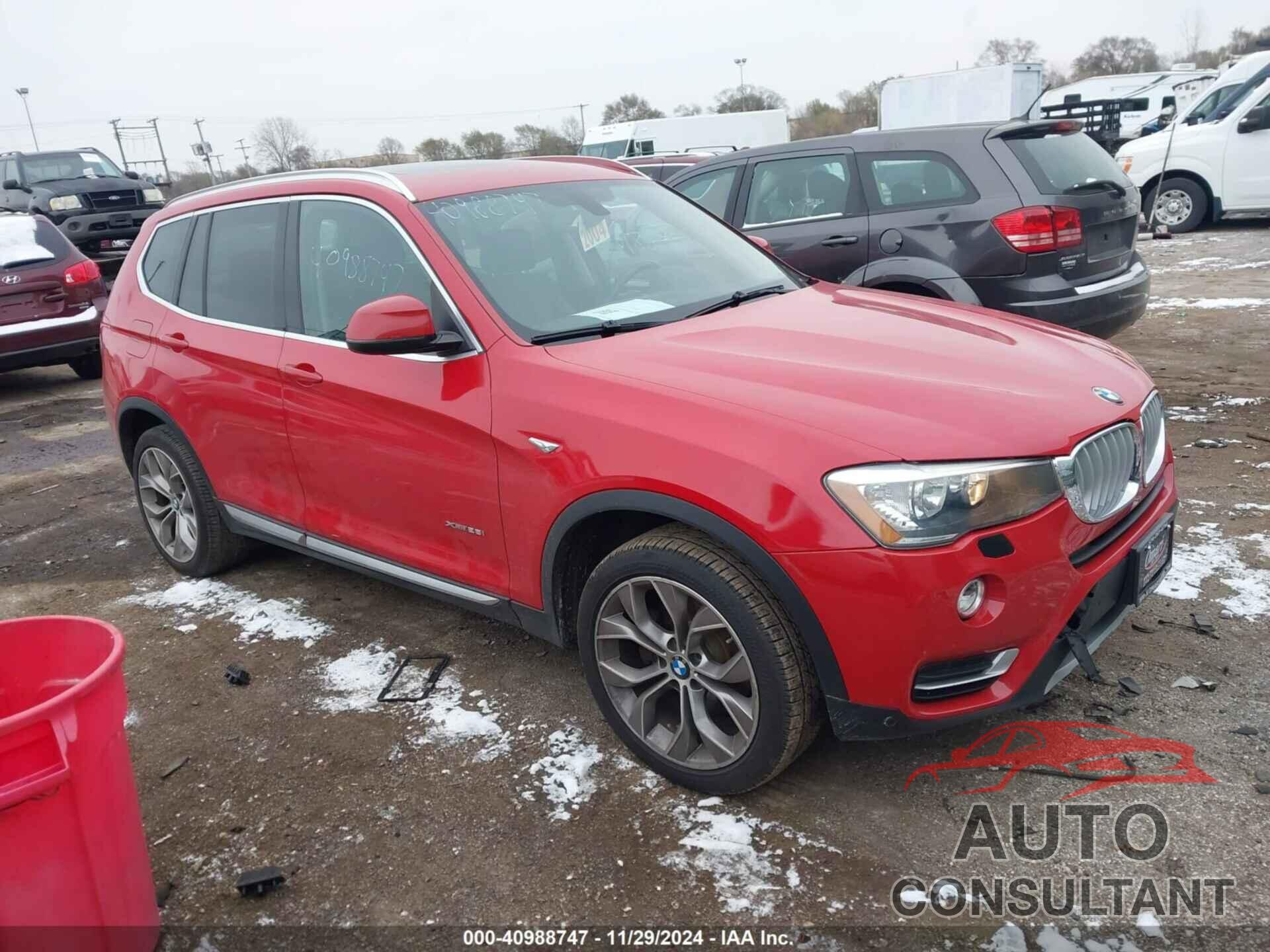 BMW X3 2017 - 5UXWX9C56H0T03618