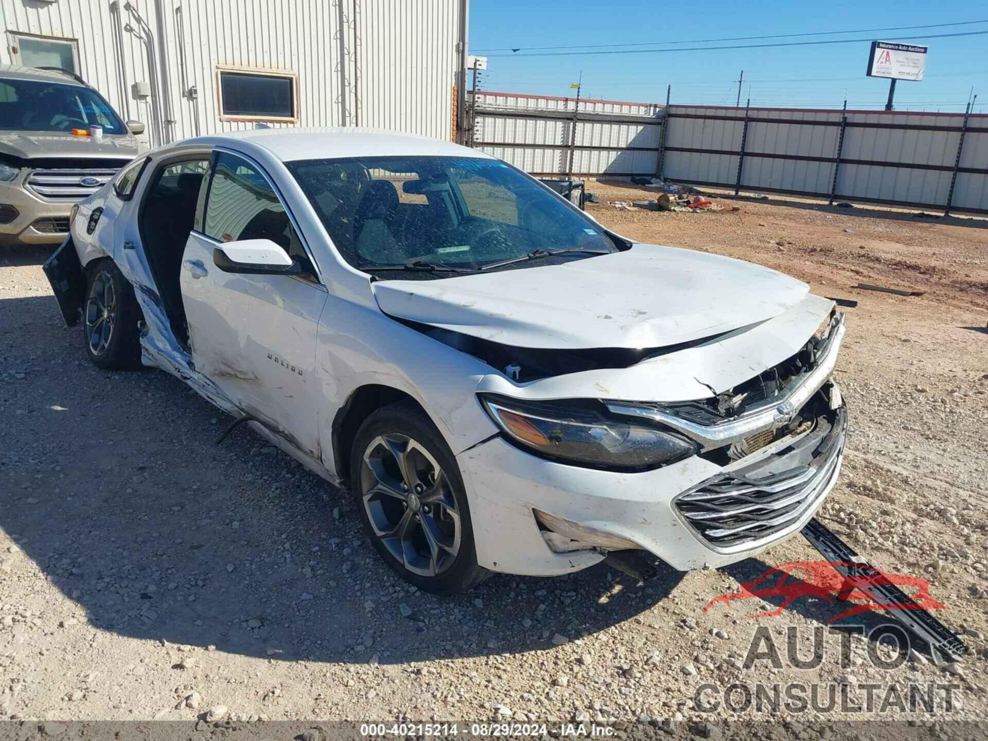 CHEVROLET MALIBU 2020 - 1G1ZD5ST5LF123089
