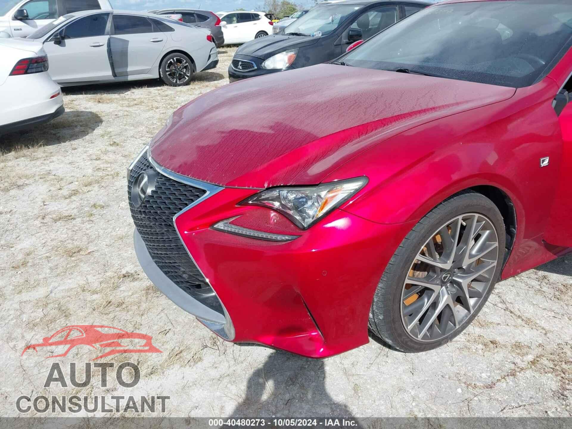 LEXUS RC 2016 - JTHHA5BC8G5003552