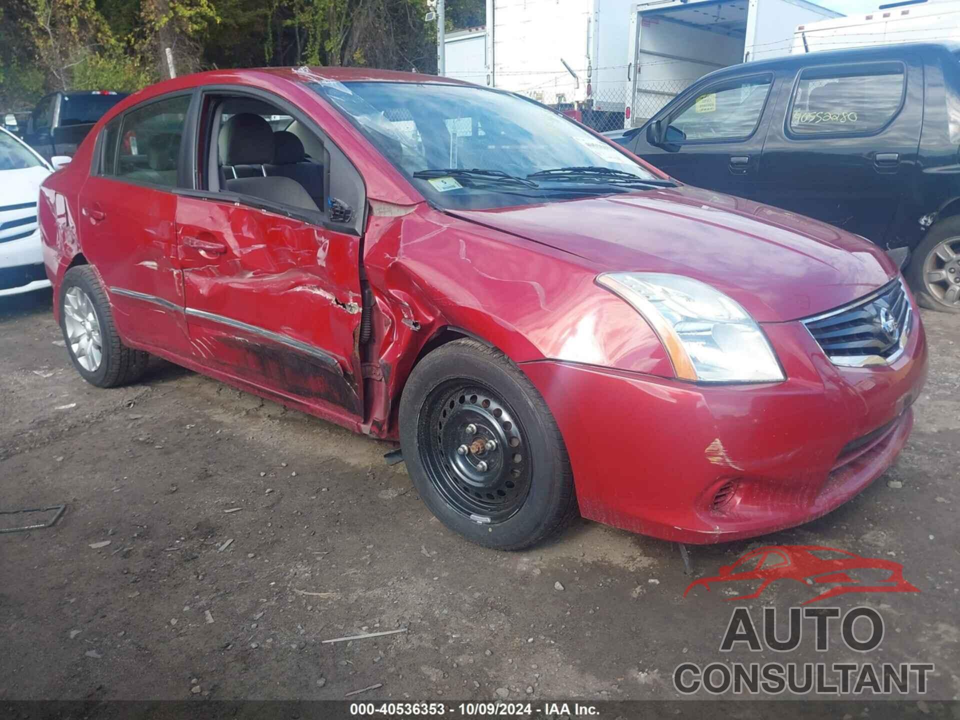 NISSAN SENTRA 2012 - 3N1AB6AP0CL690453