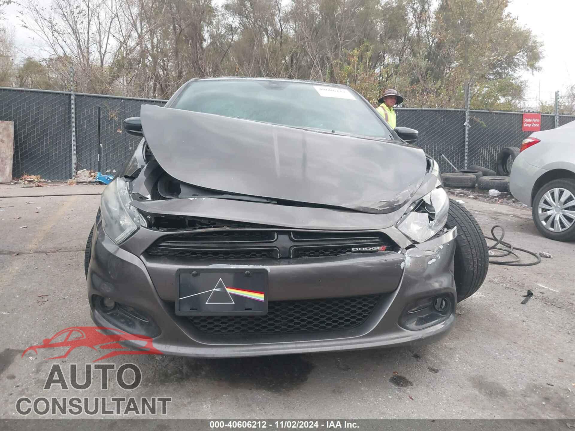 DODGE DART 2016 - 1C3CDFBB7GD531416