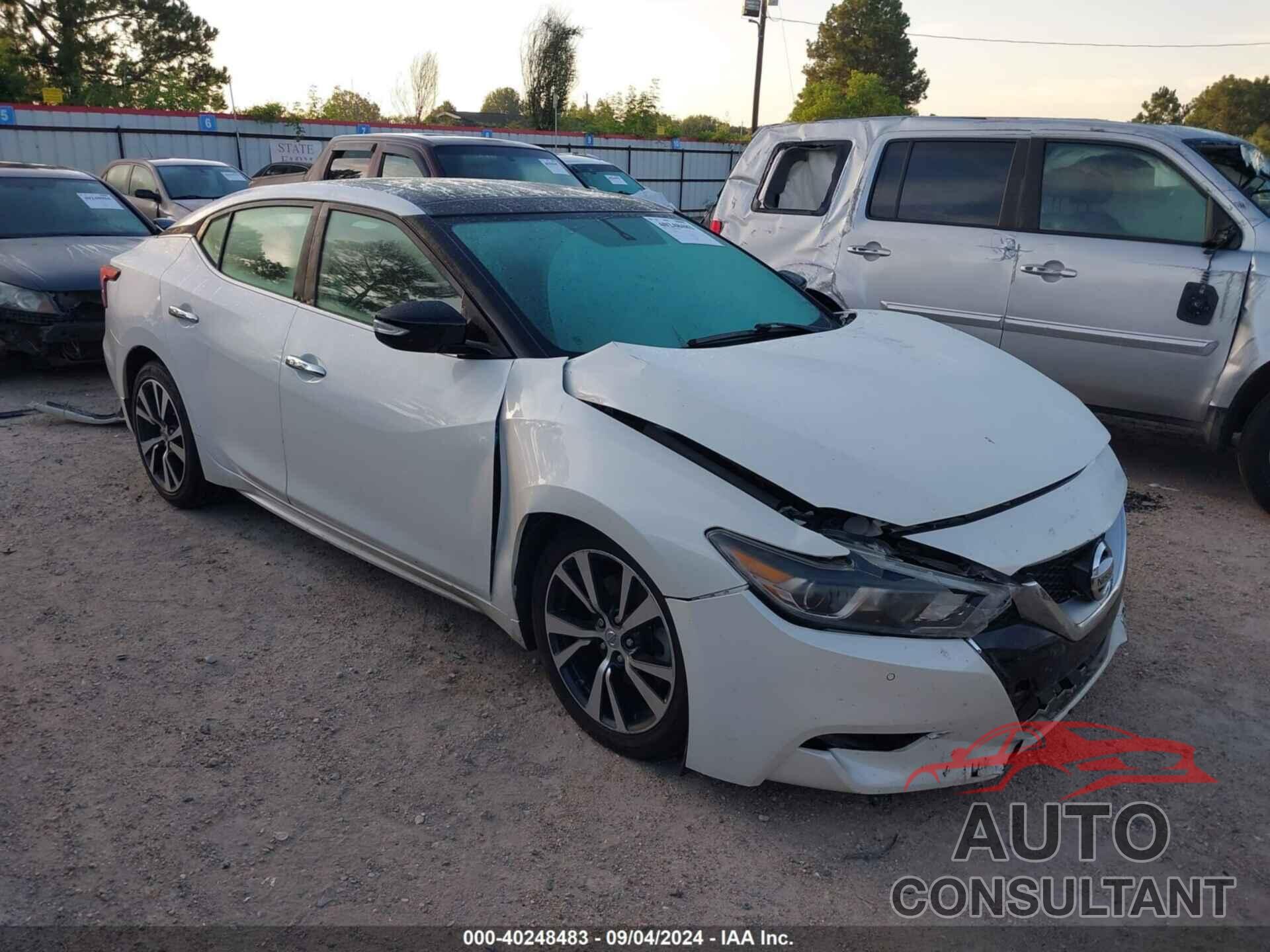 NISSAN MAXIMA 2017 - 1N4AA6AP1HC395144
