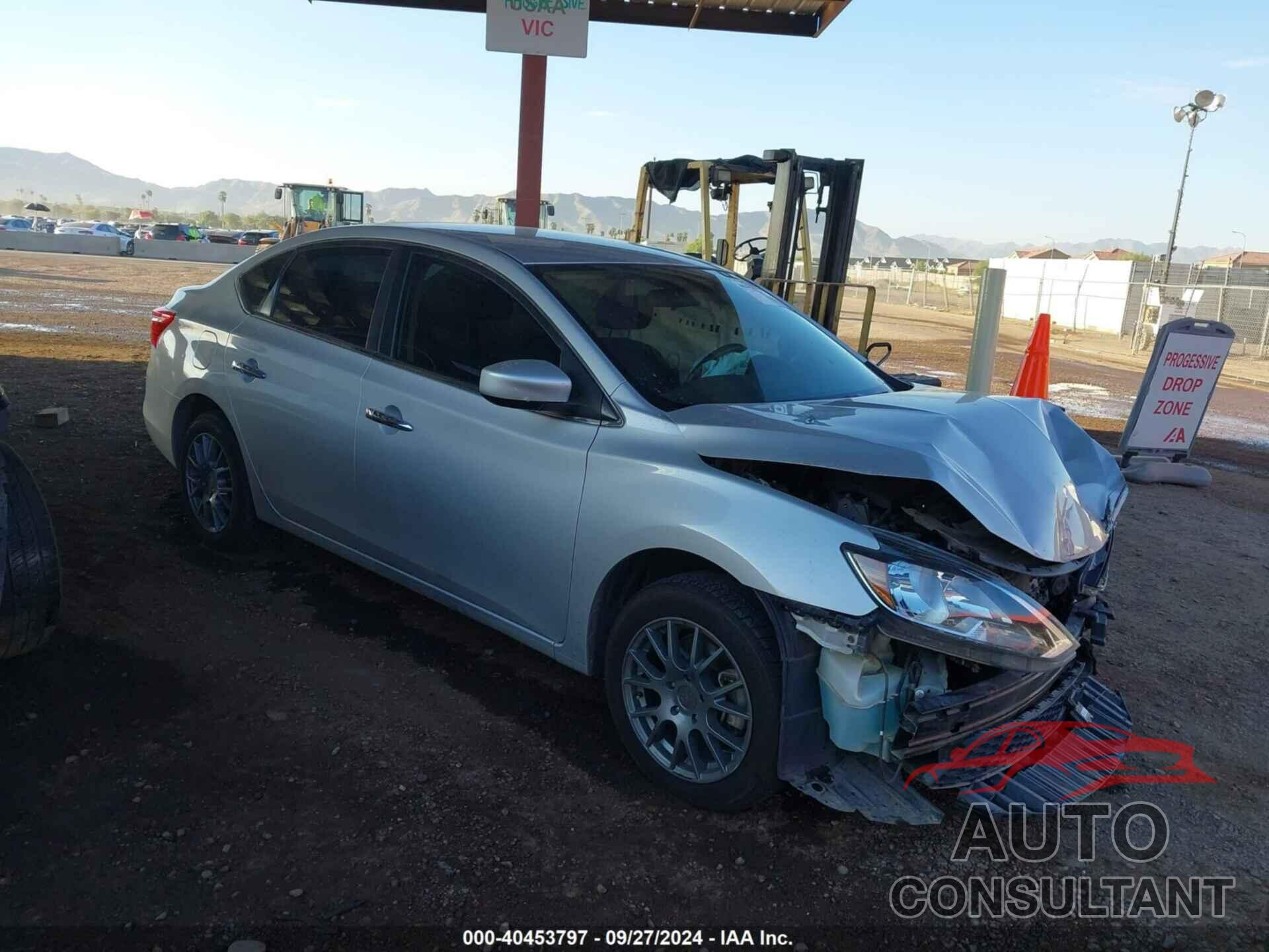 NISSAN SENTRA 2018 - 3N1AB7APXJY341760