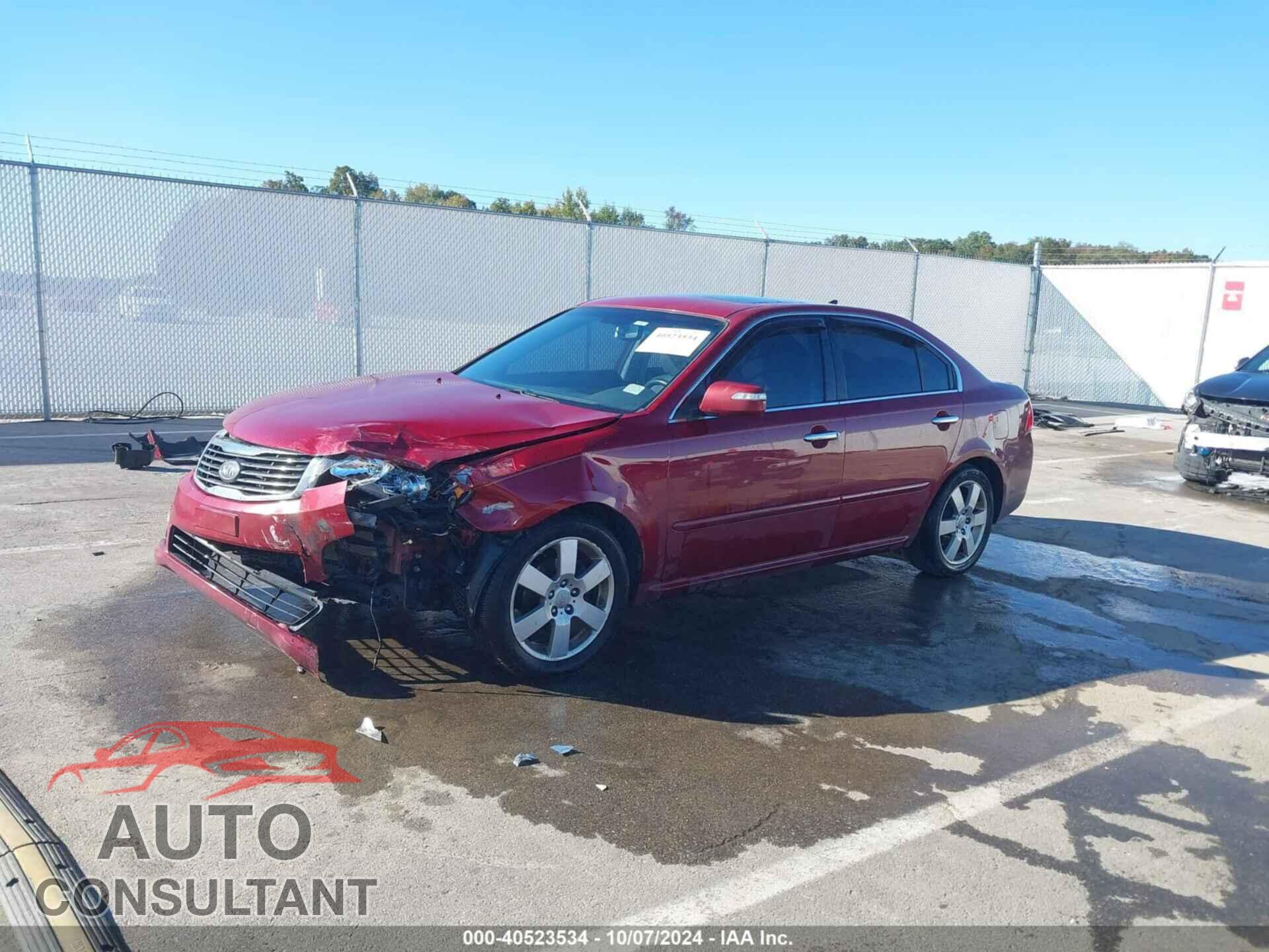 KIA OPTIMA 2010 - KNAGH4A85A5436878