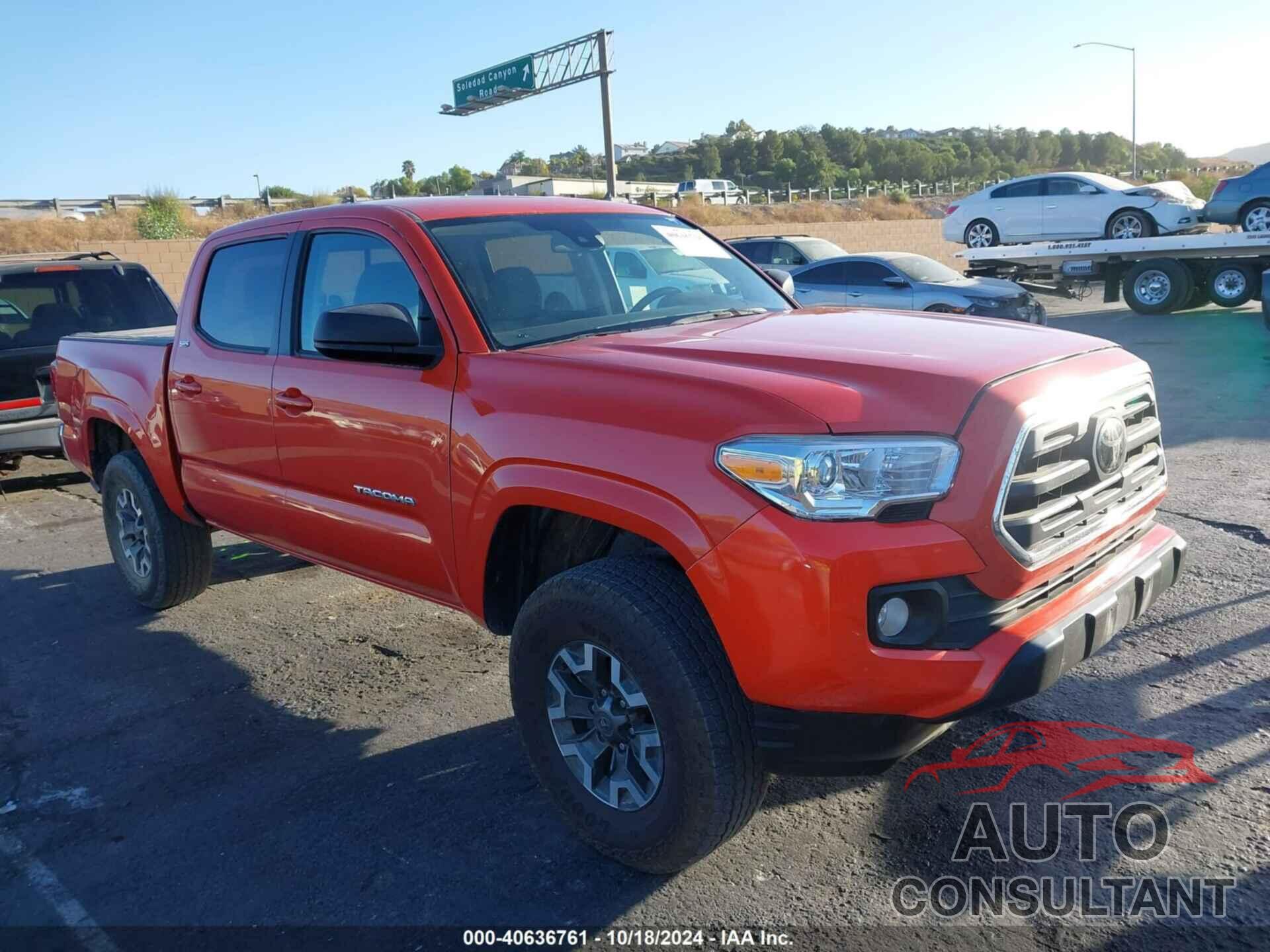 TOYOTA TACOMA 2018 - 5TFAX5GN5JX105222