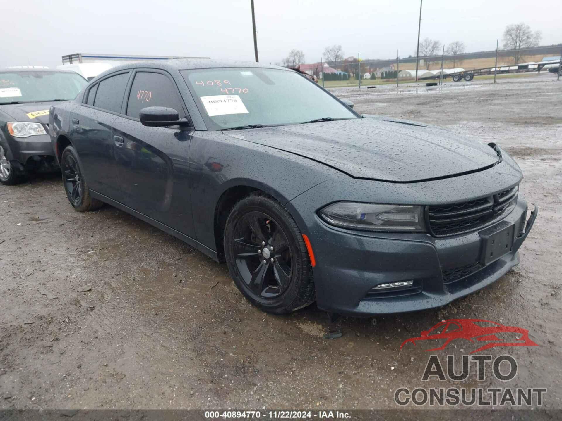DODGE CHARGER 2016 - 2C3CDXHG0GH332431