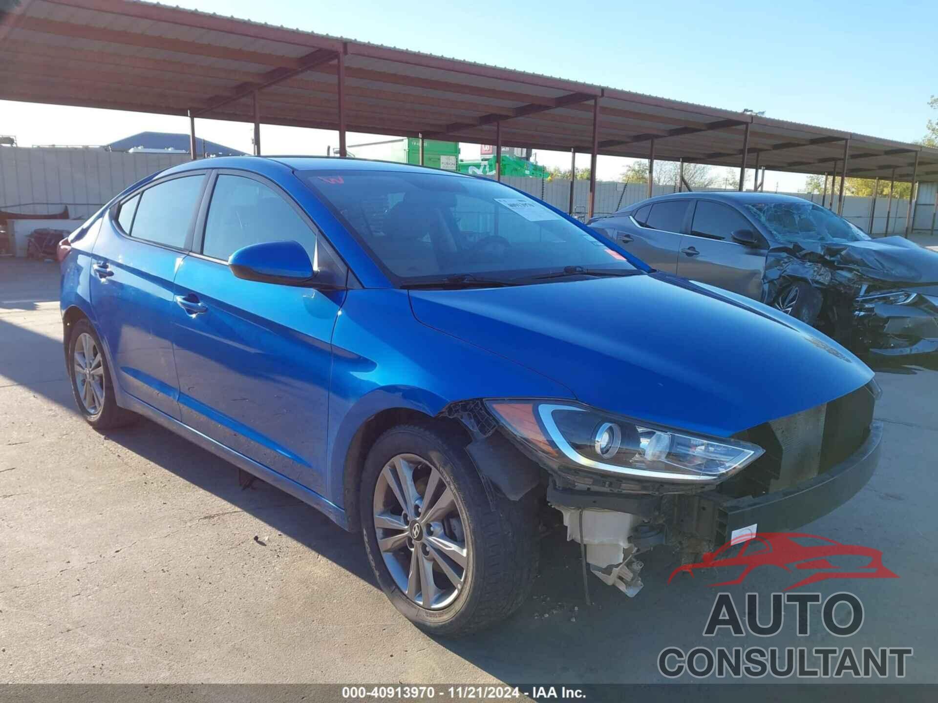 HYUNDAI ELANTRA 2018 - 5NPD84LF2JH311984