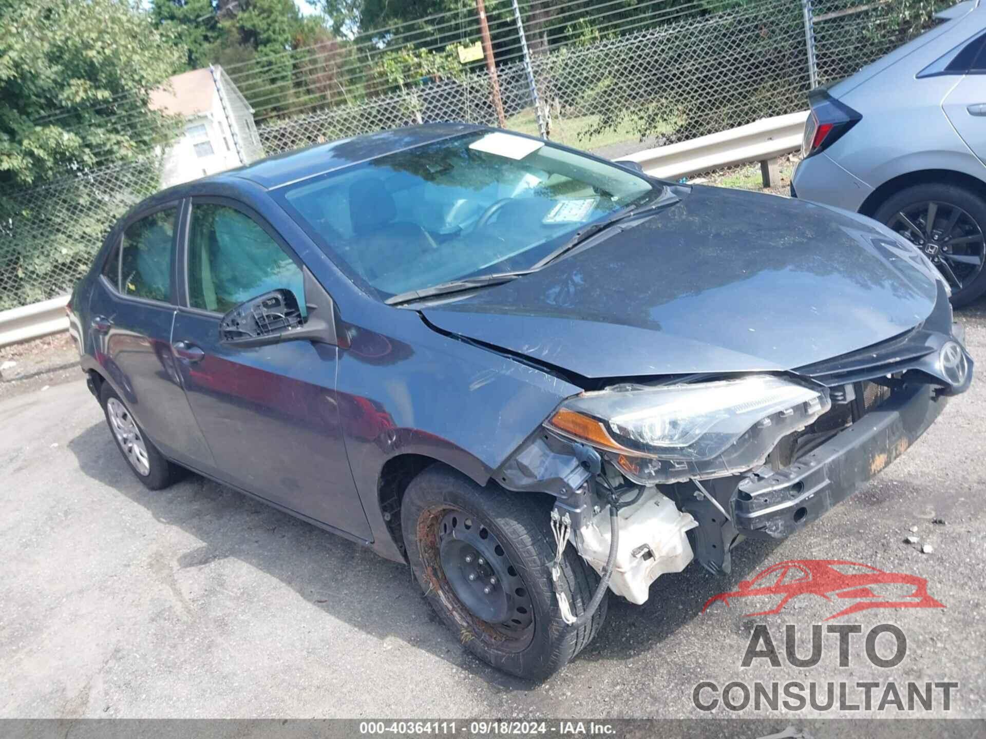 TOYOTA COROLLA 2019 - 5YFBURHE5KP930065