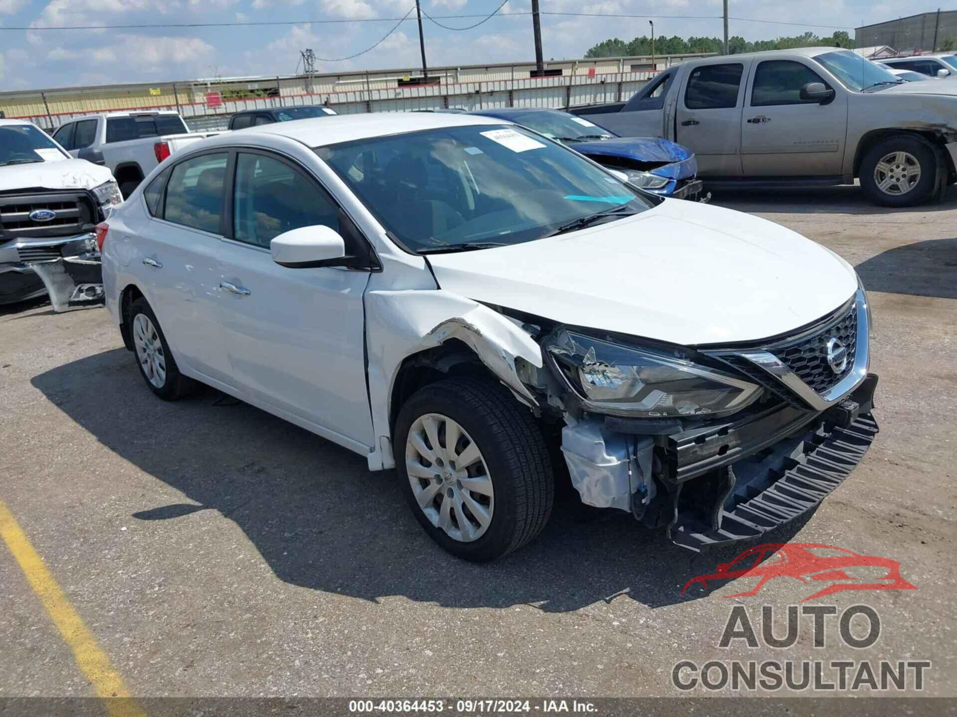 NISSAN SENTRA 2019 - 3N1AB7AP2KY265825