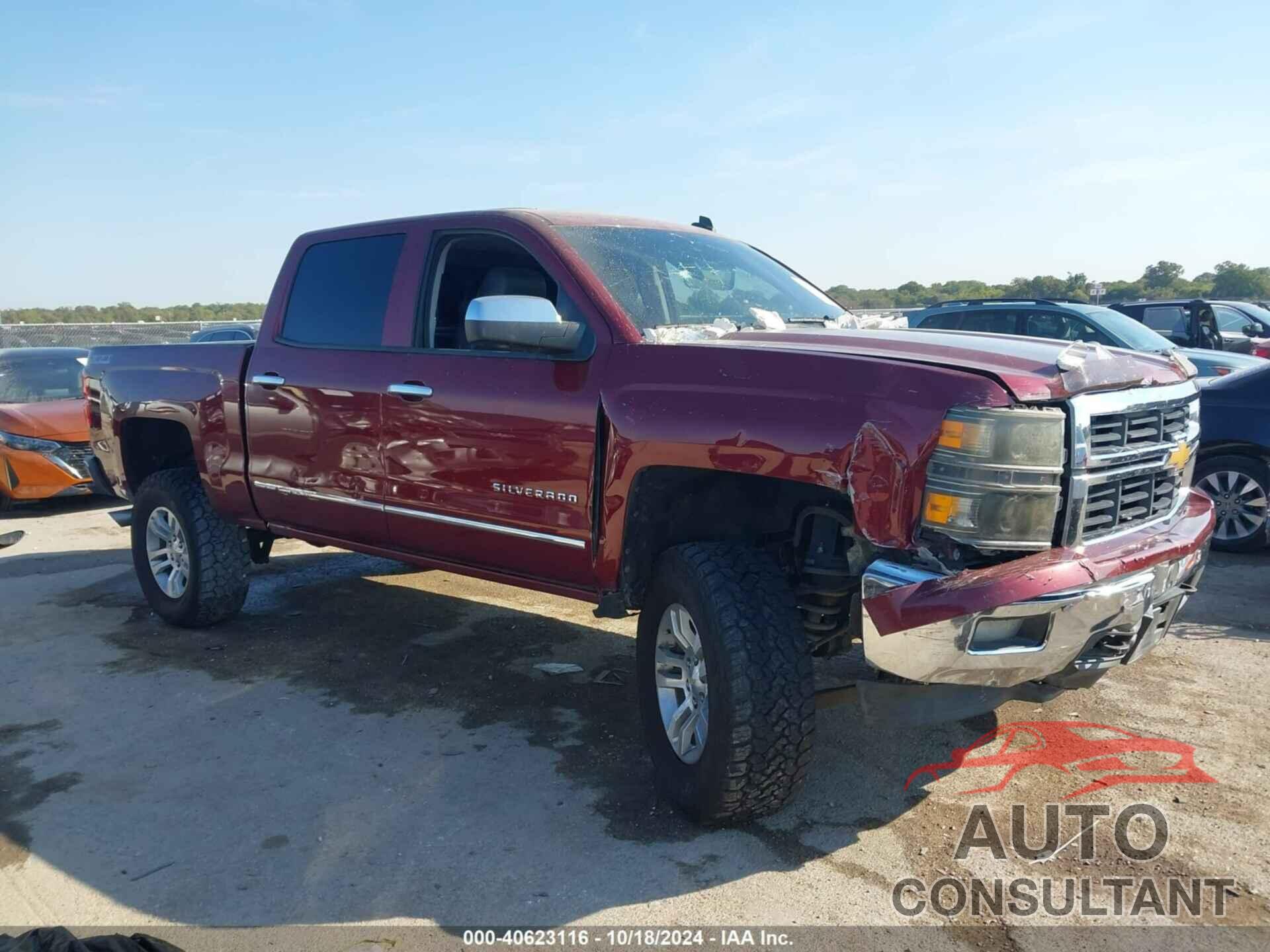 CHEVROLET SILVERADO 1500 2014 - 3GCUKSEC4EG252279