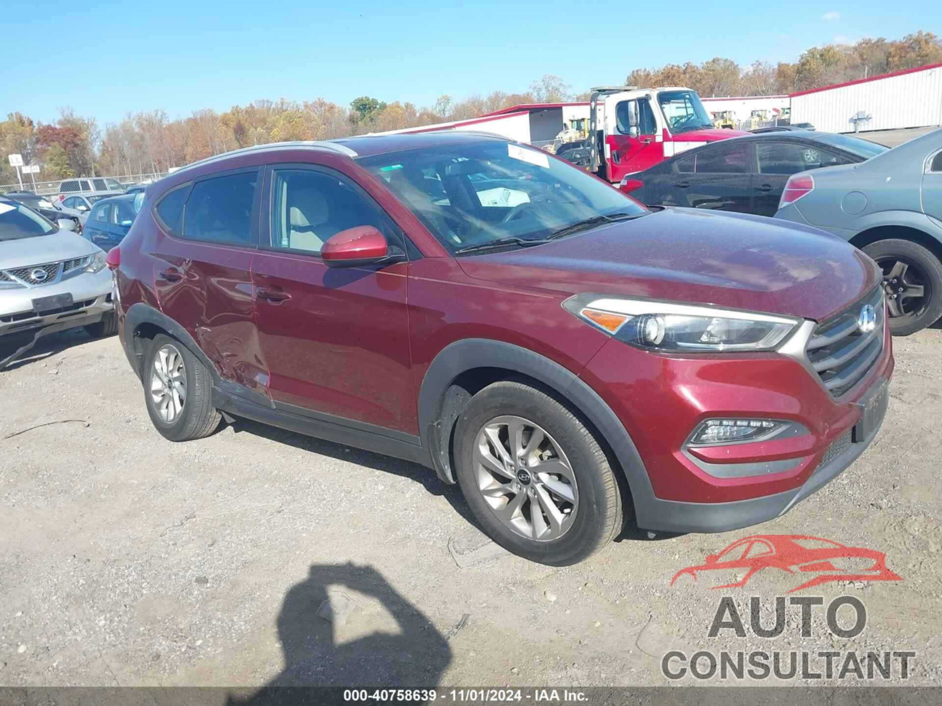 HYUNDAI TUCSON 2016 - KM8J33A40GU205606