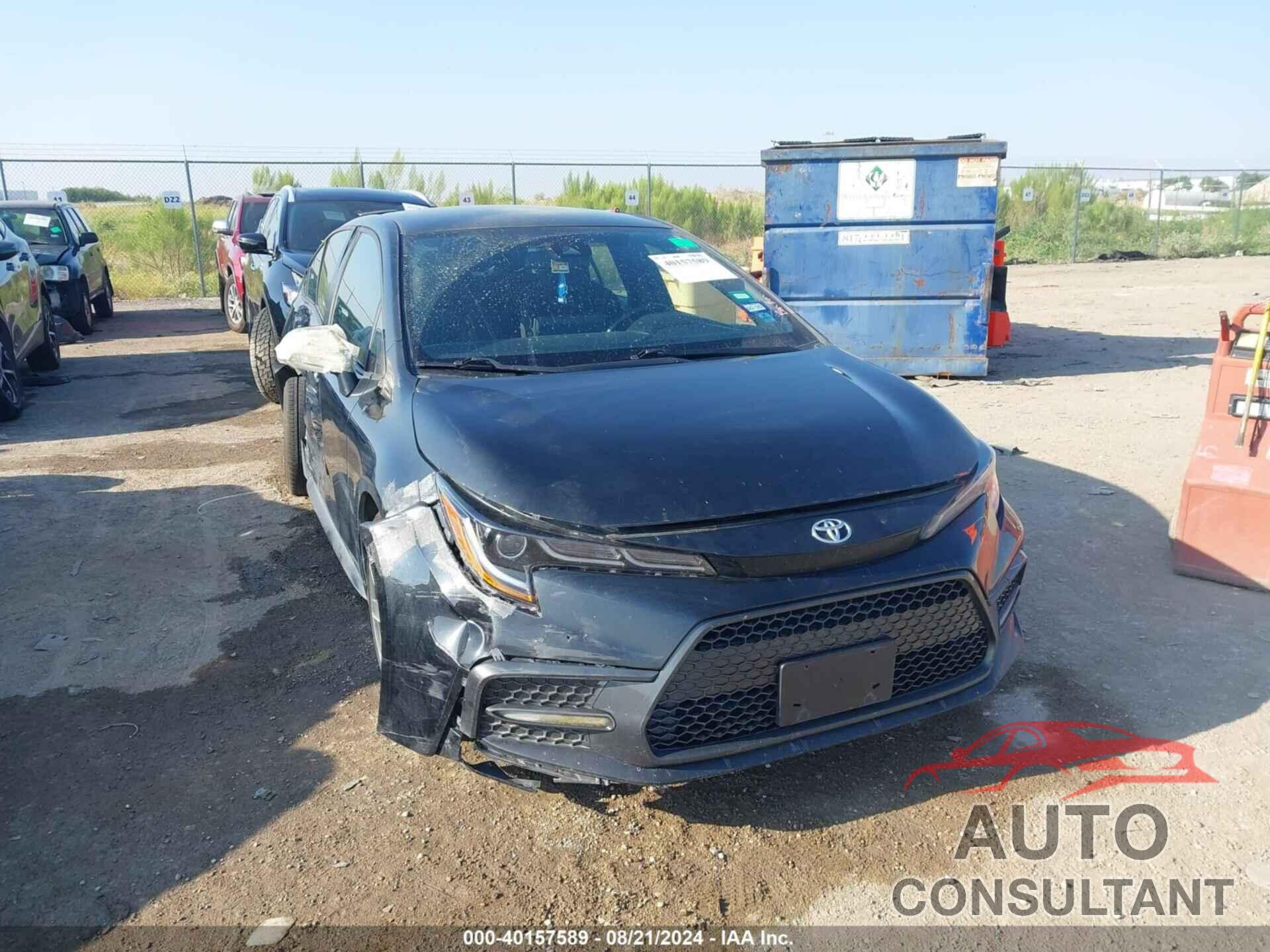 TOYOTA COROLLA 2021 - JTDS4MCE2MJ056341