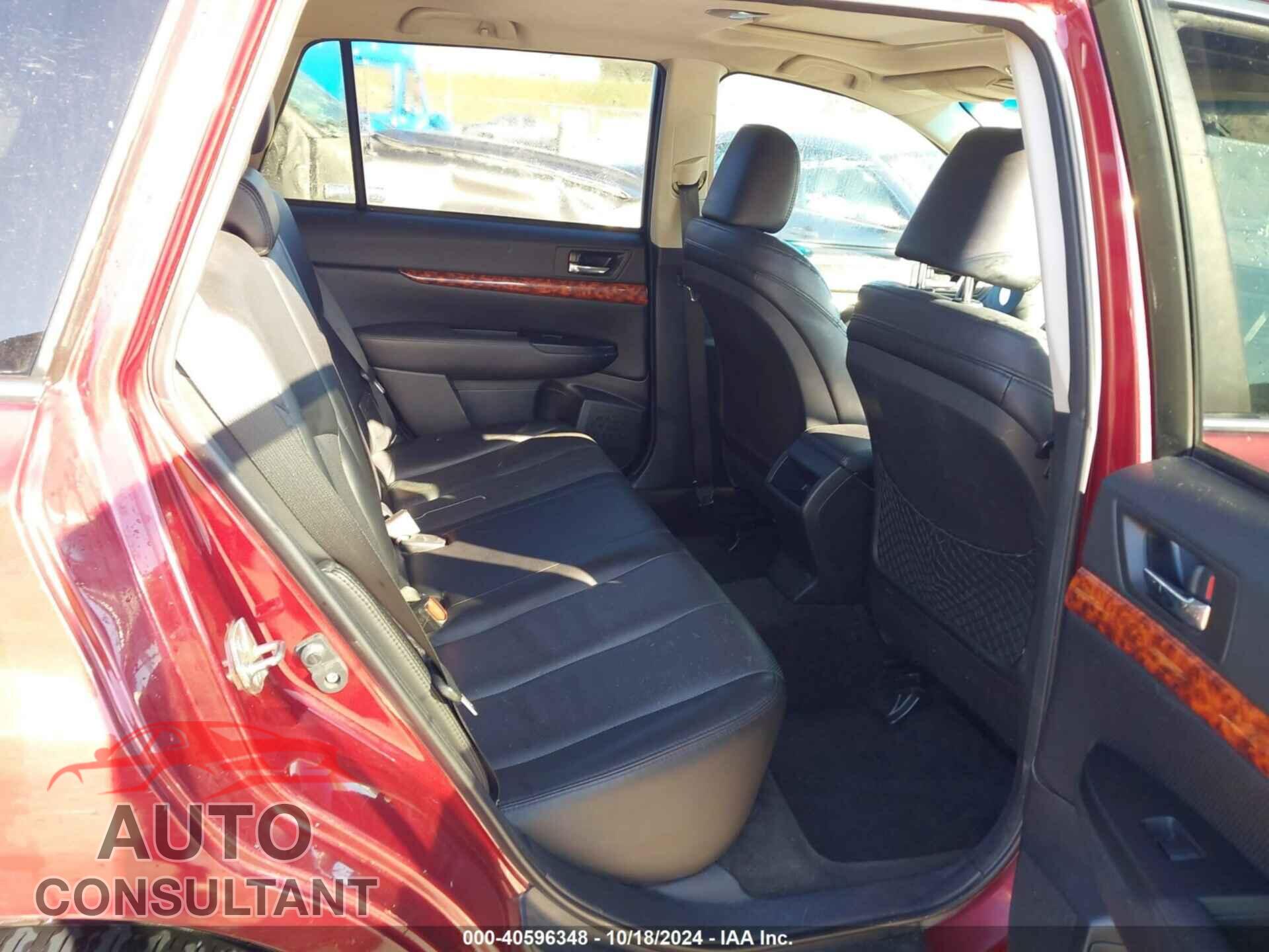 SUBARU OUTBACK 2012 - 4S4BRBLCXC3229008