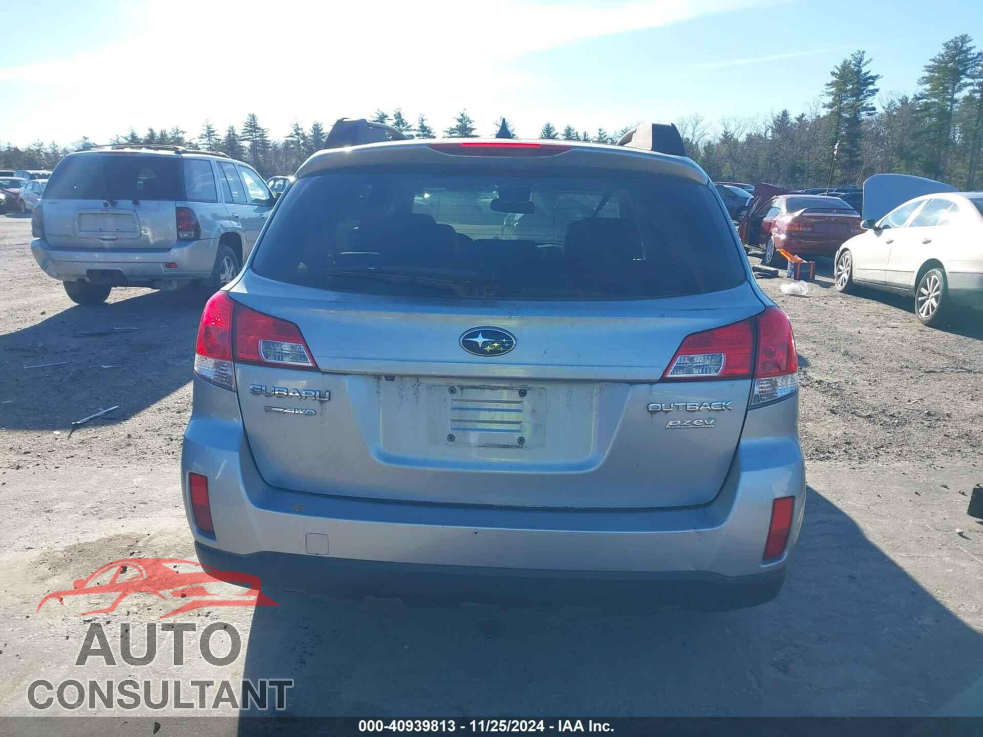 SUBARU OUTBACK 2012 - 4S4BRBLC4C3268581