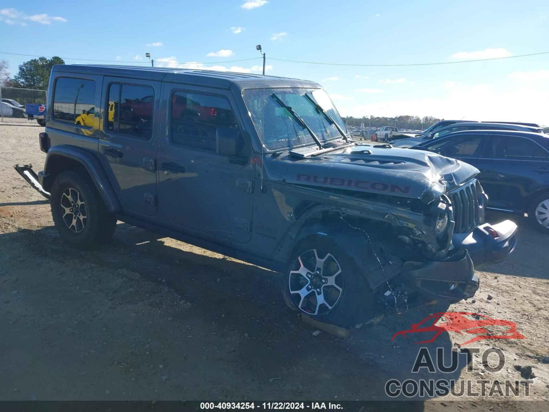 JEEP WRANGLER UNLIMITED 2019 - 1C4HJXFN0KW534207