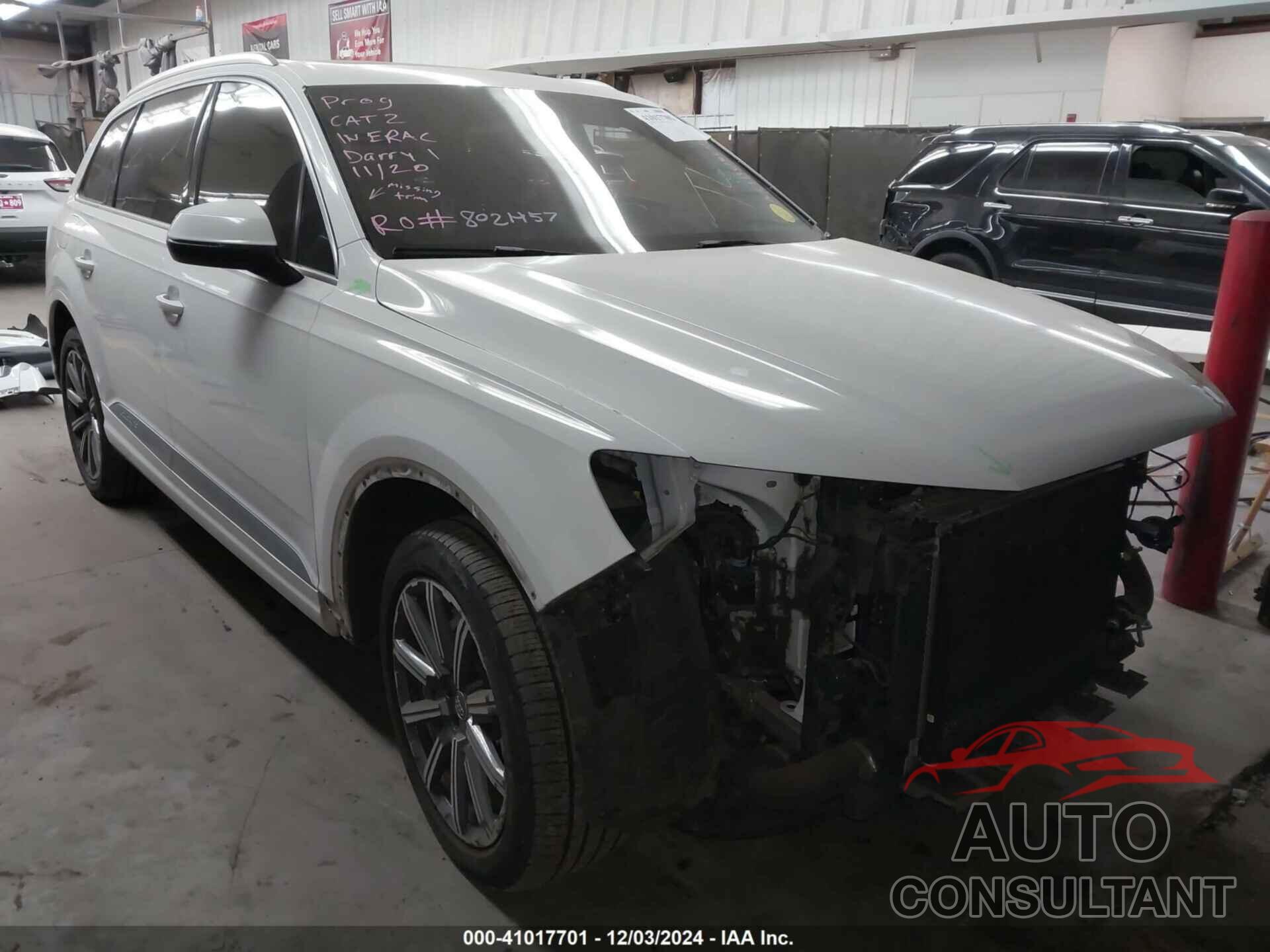 AUDI Q7 2018 - WA1AHAF71JD019801