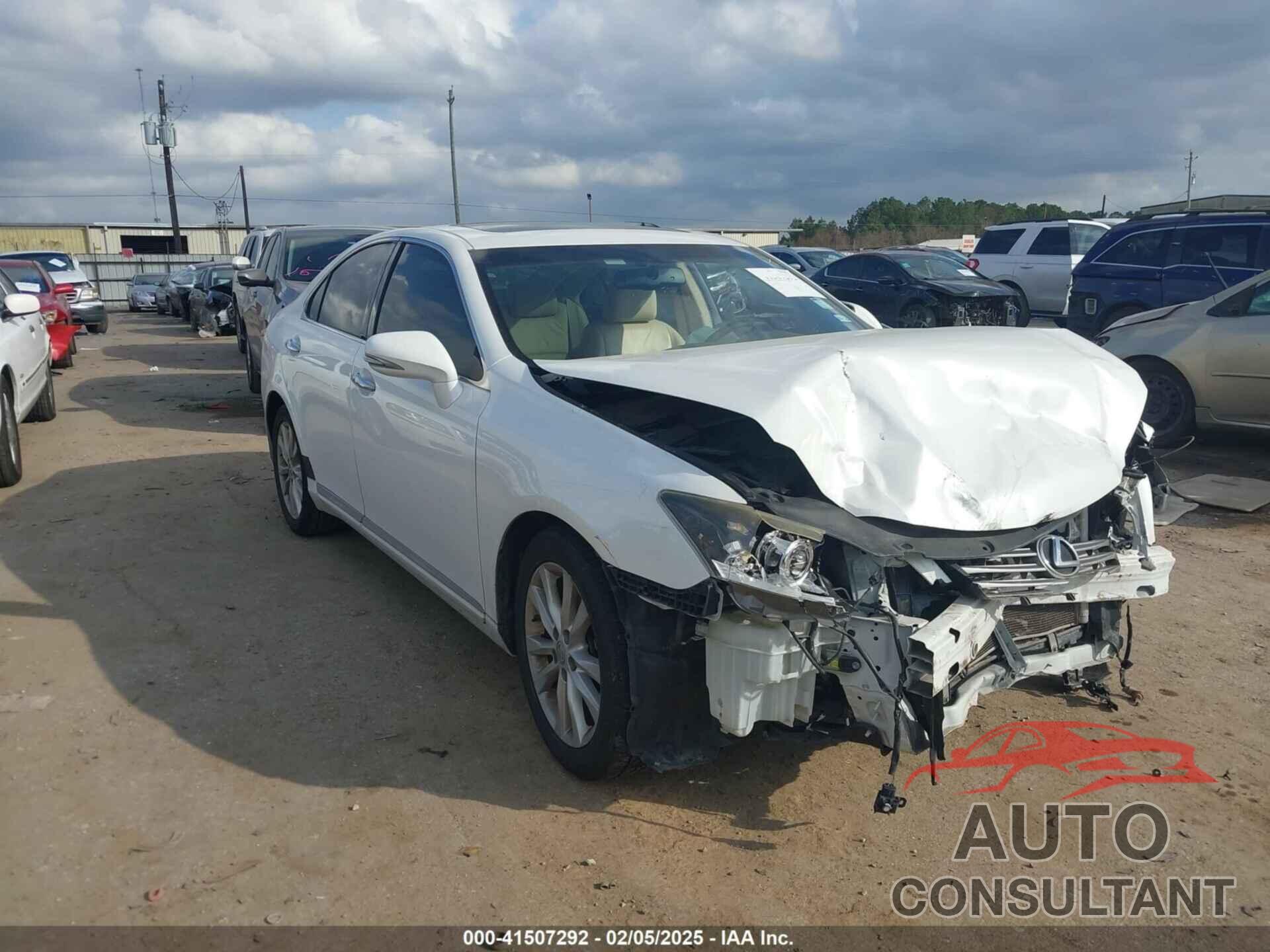 LEXUS ES 350 2012 - JTHBK1EG8C2509114