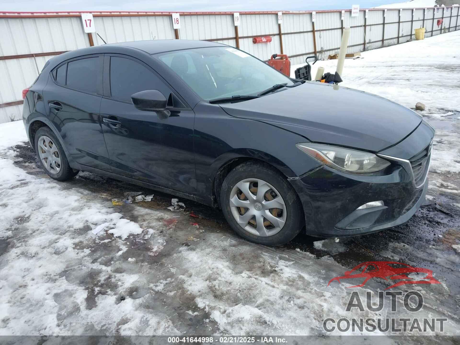 MAZDA MAZDA3 2016 - JM1BM1J78G1291754