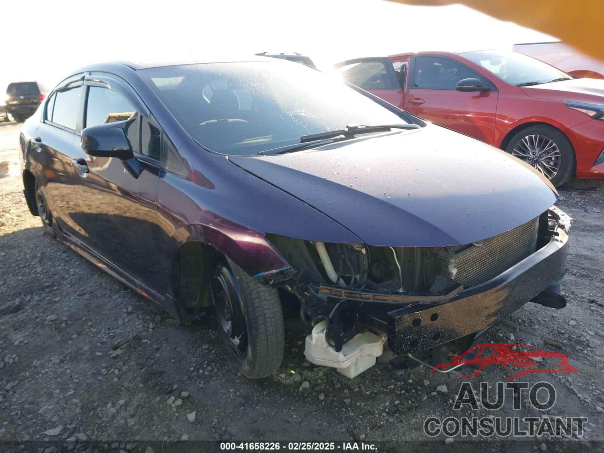 HONDA CIVIC 2012 - 2HGFB6E58CH706758