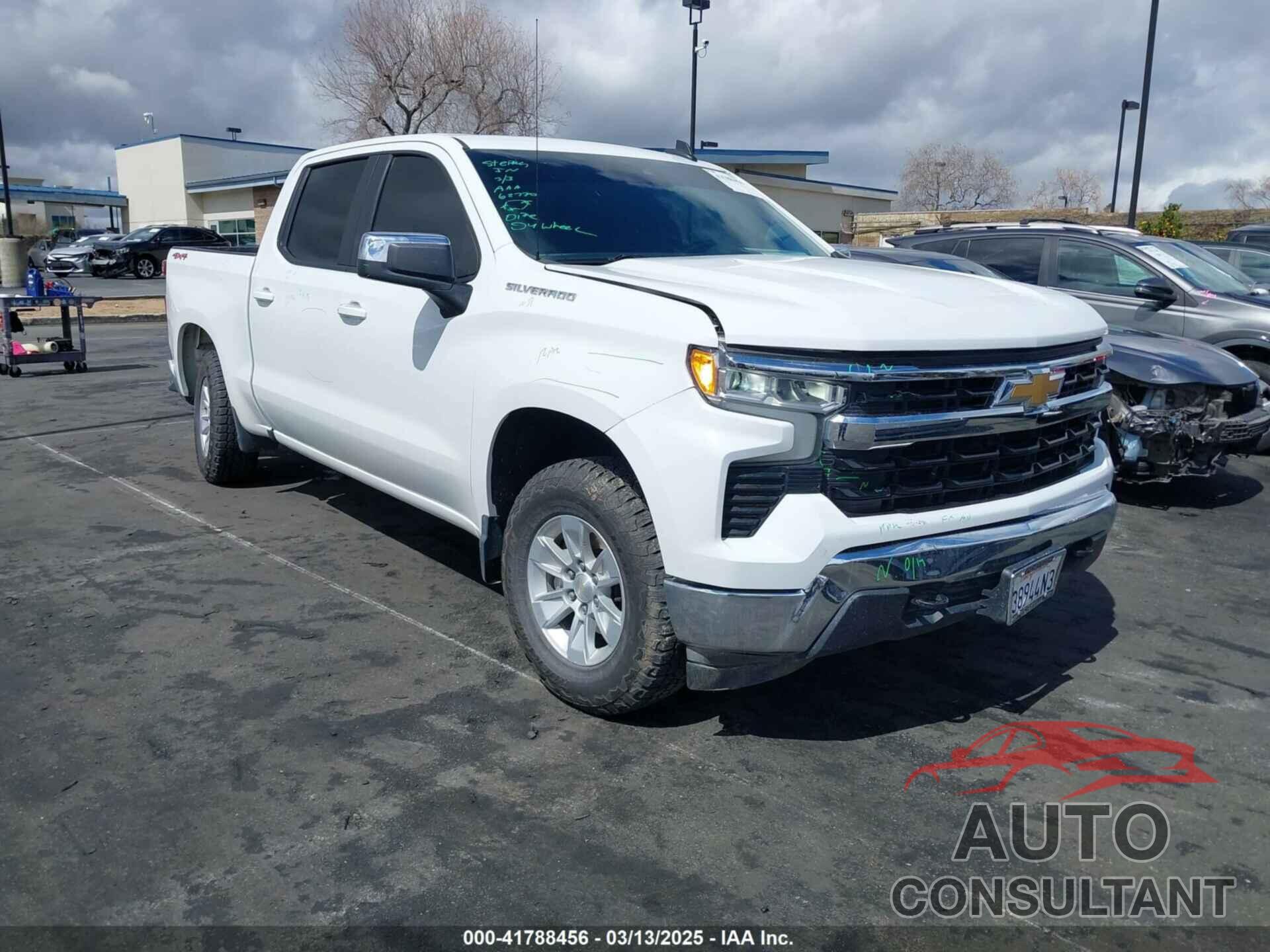 CHEVROLET SILVERADO 1500 2022 - 3GCUDDED6NG573769