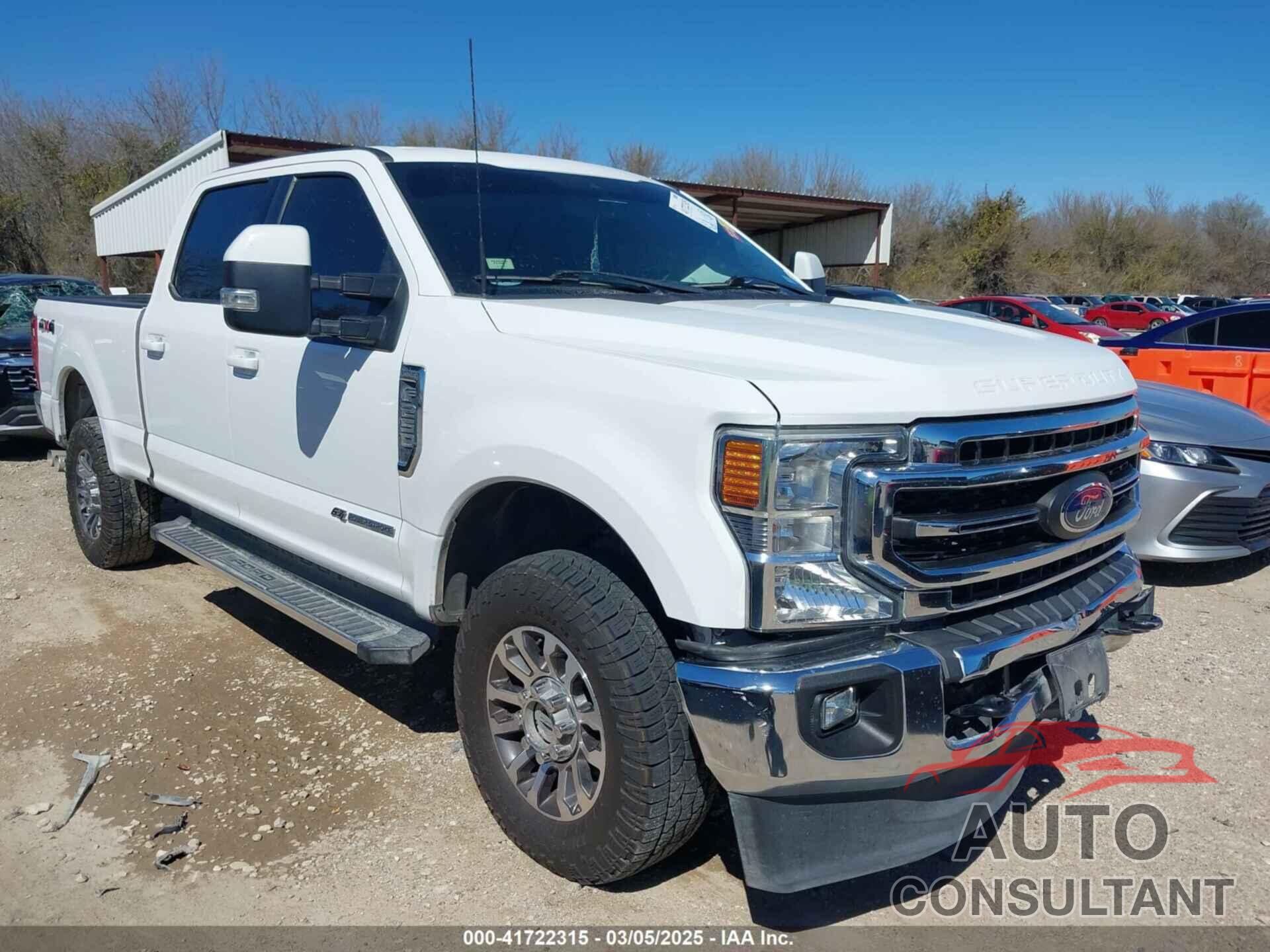 FORD F-250 2022 - 1FT7W2BT5NEF29907