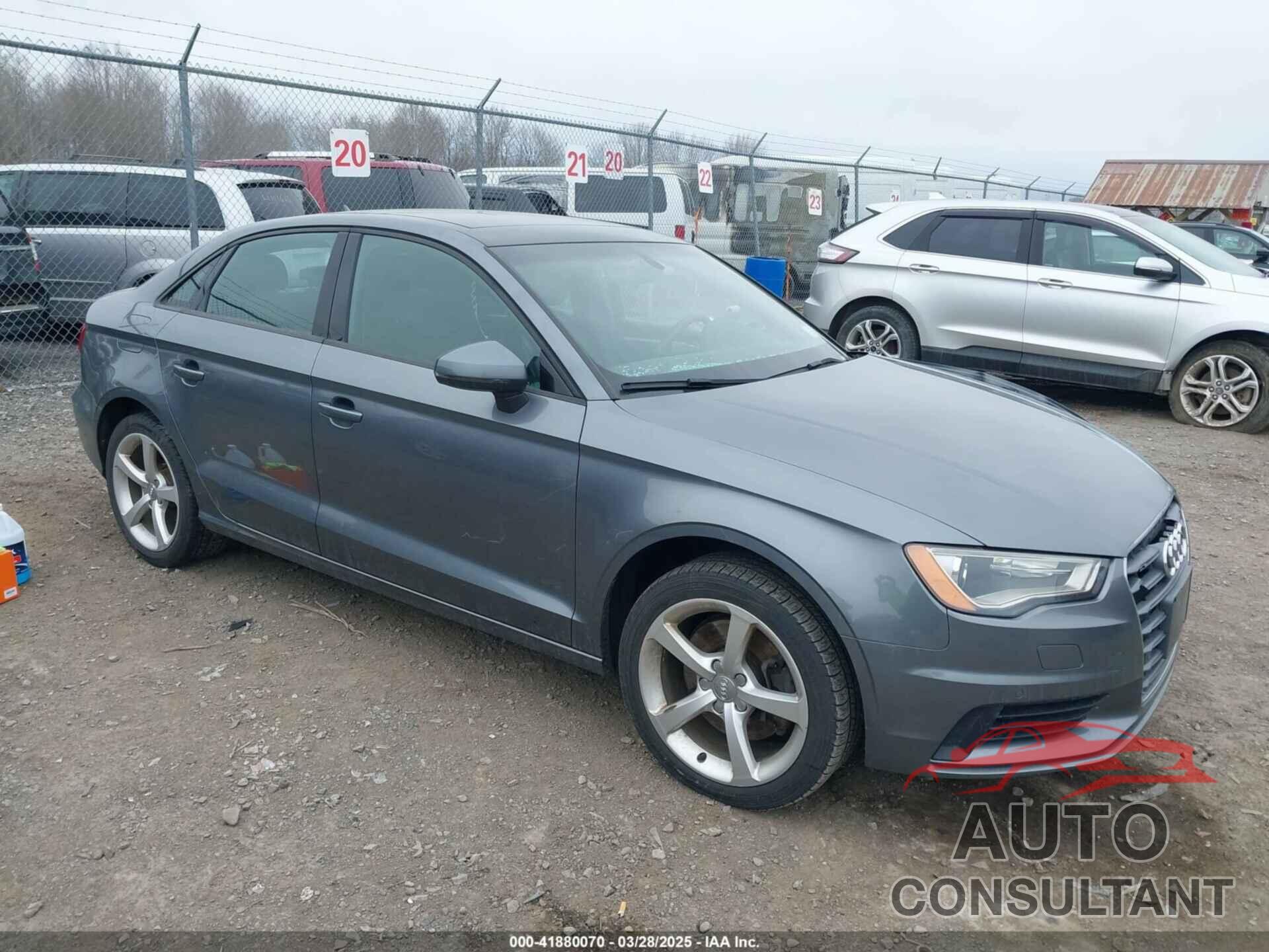 AUDI A3 2016 - WAUB8GFF3G1034327