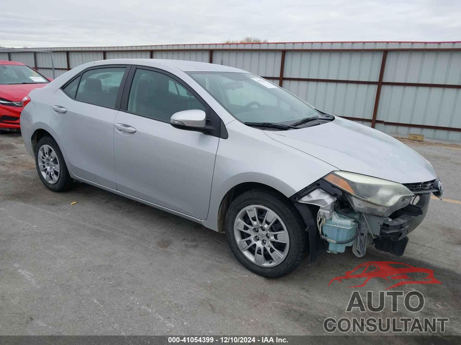 TOYOTA COROLLA 2016 - 2T1BURHEXGC494045