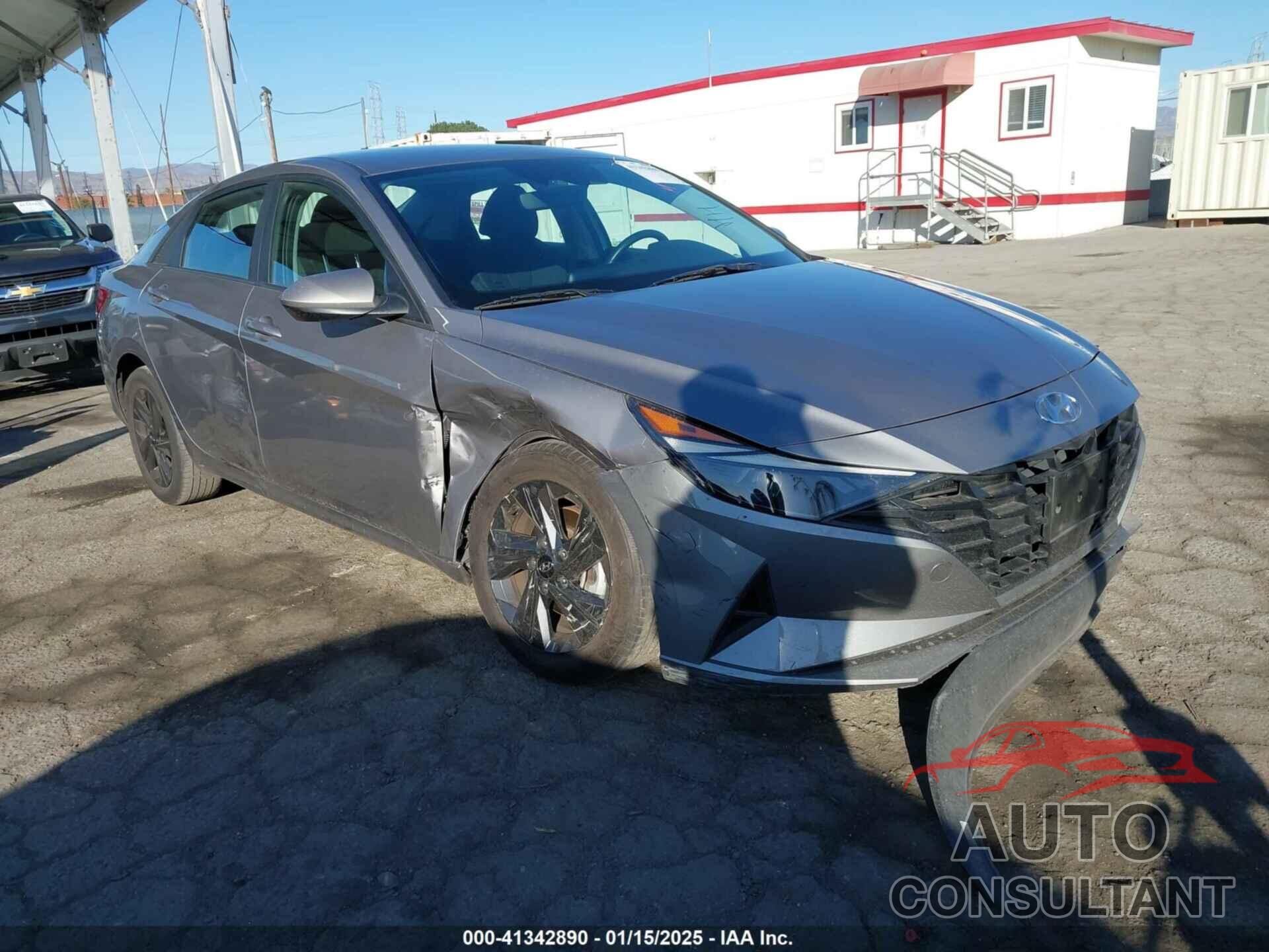 HYUNDAI ELANTRA 2021 - KMHLS4AG8MU211533