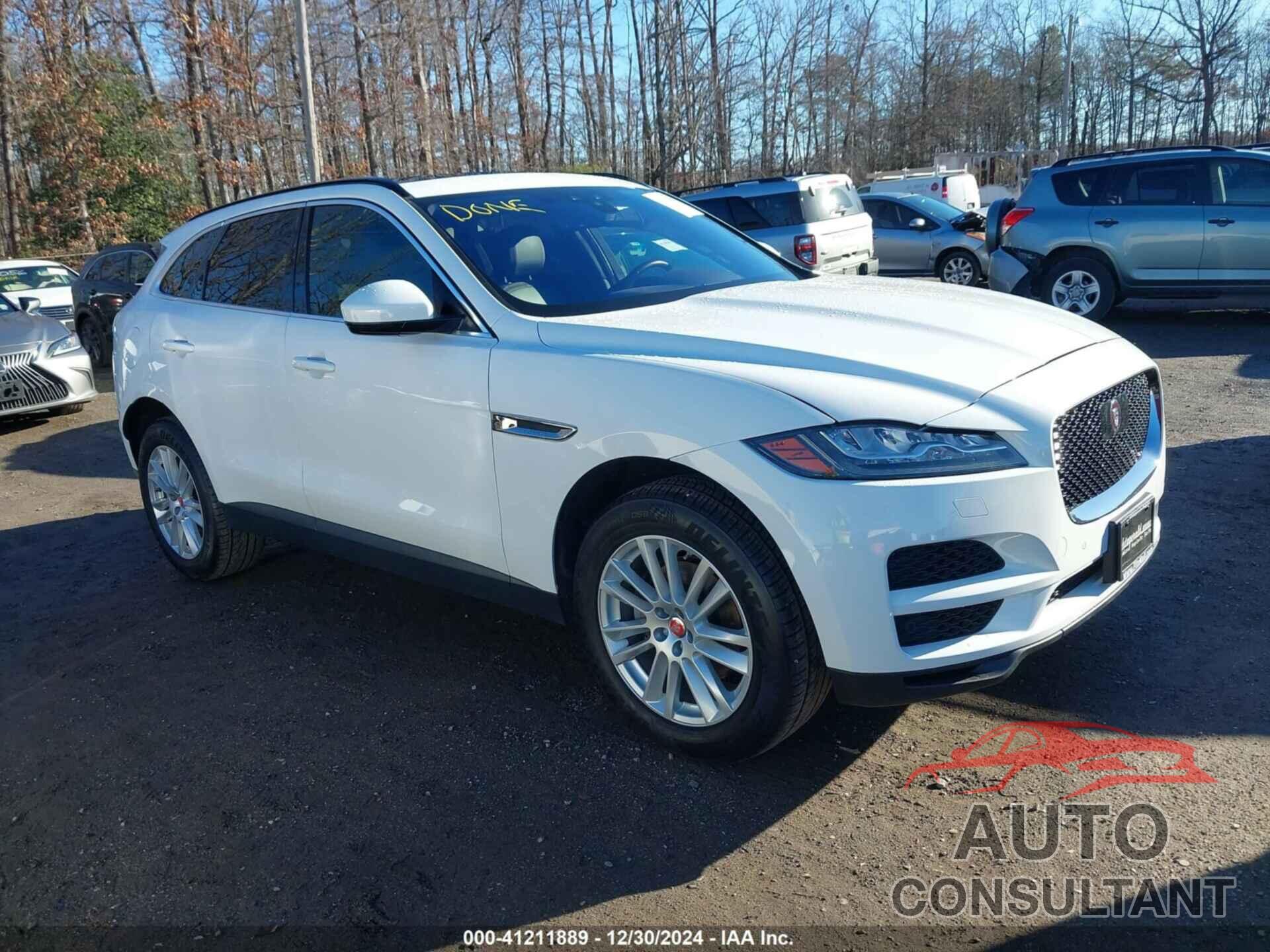 JAGUAR F-PACE 2019 - SADCK2FX4KA601422