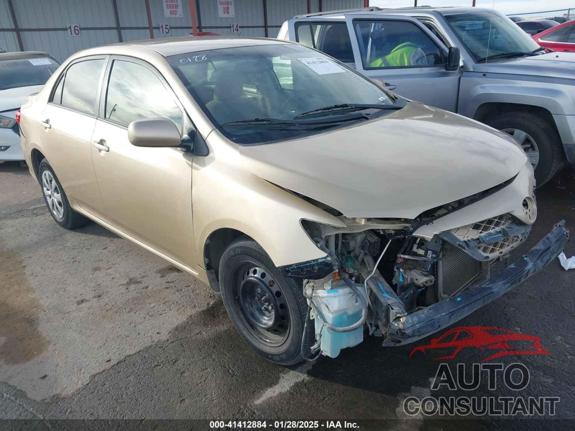 TOYOTA COROLLA 2011 - JTDBU4EE0B9160502