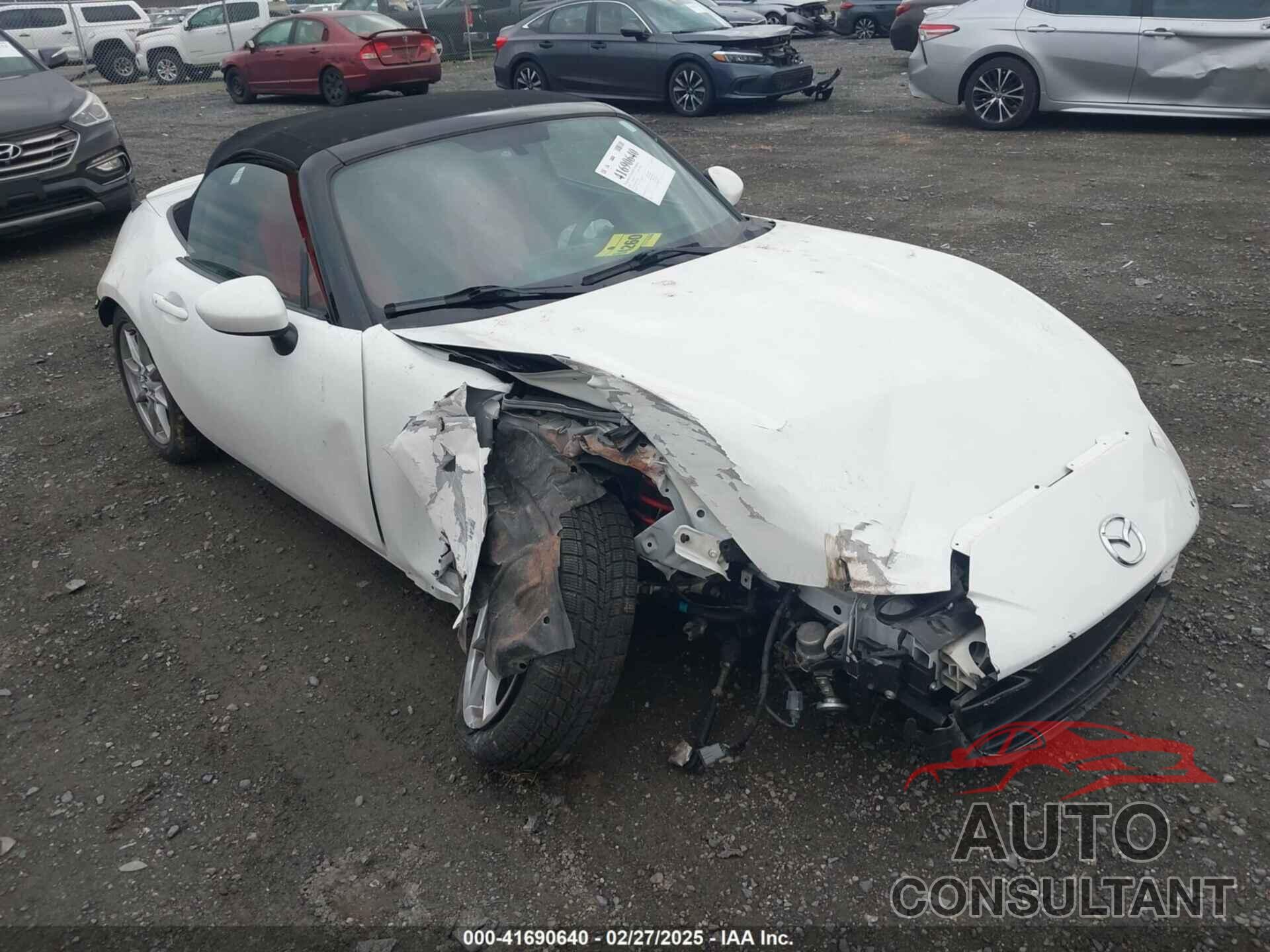 MAZDA MX-5 MIATA 2016 - JM1NDAB72G0114960
