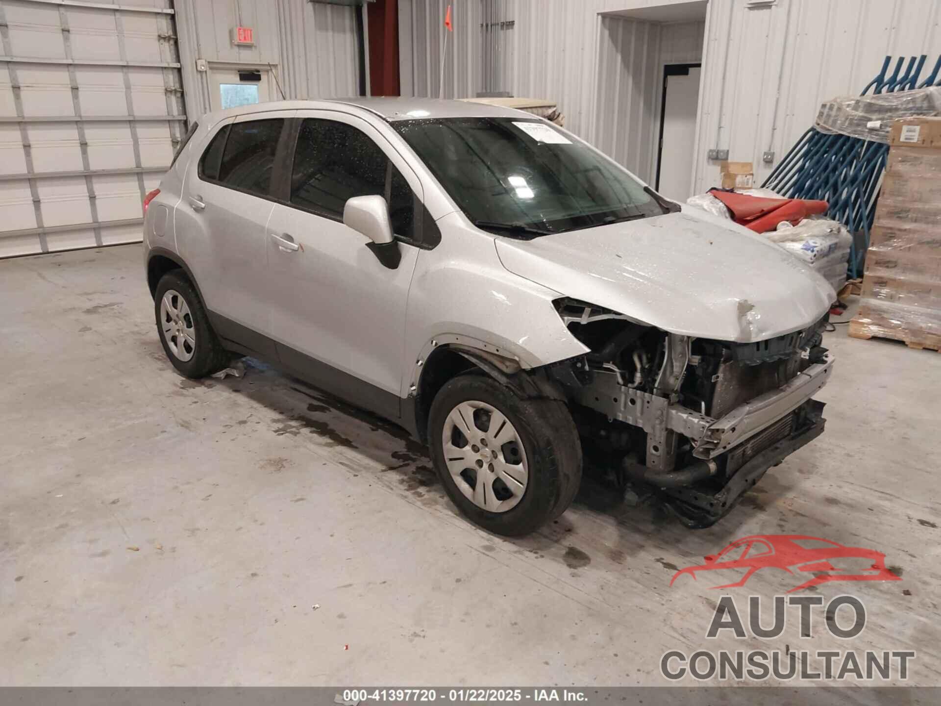 CHEVROLET TRAX 2018 - 3GNCJKSB8JL196429