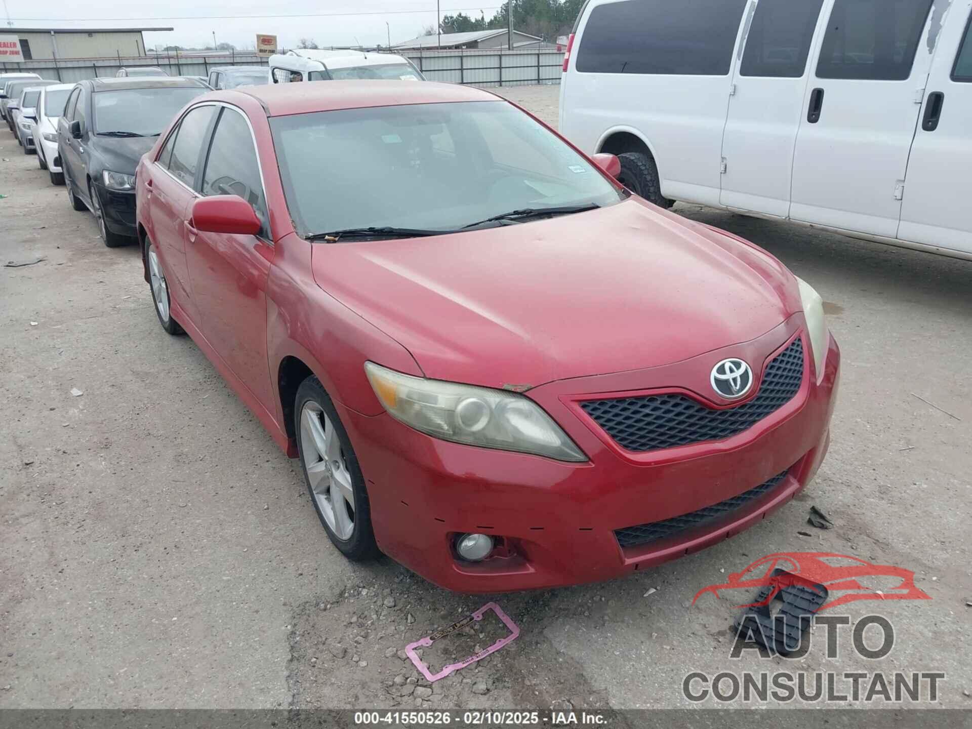 TOYOTA CAMRY 2010 - 4T1BF3EK3AU522307