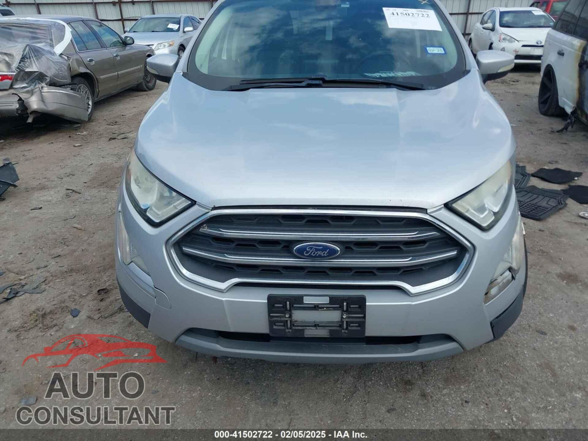 FORD ECOSPORT 2019 - MAJ6S3KL1KC267698