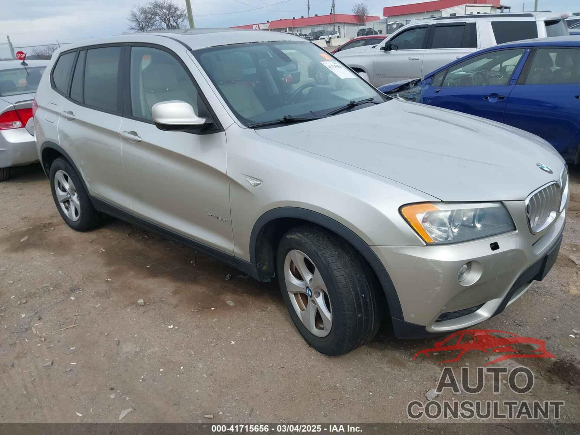 BMW X3 2011 - 5UXWX5C59BL716437