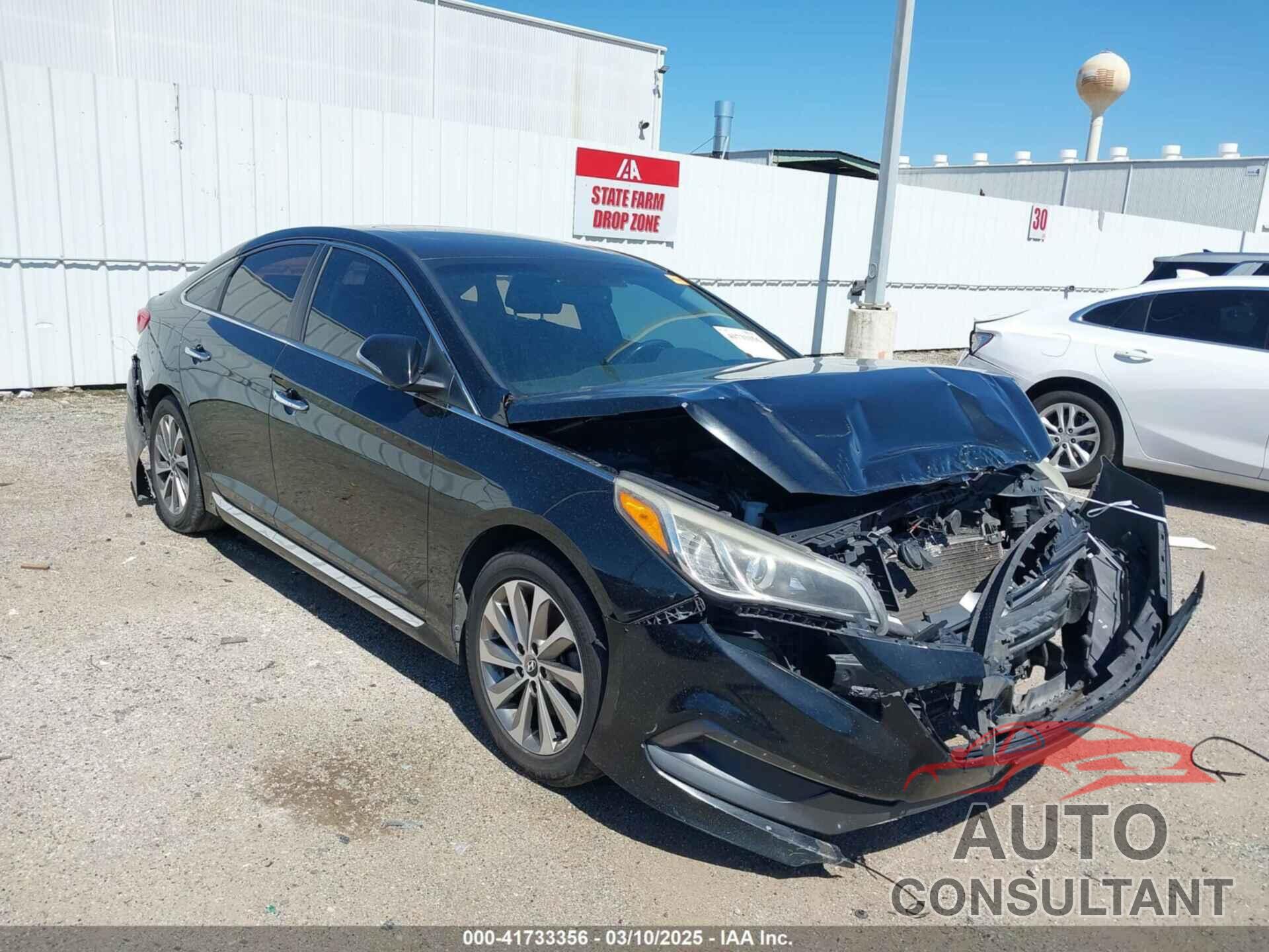 HYUNDAI SONATA 2017 - 5NPE34AF9HH480481