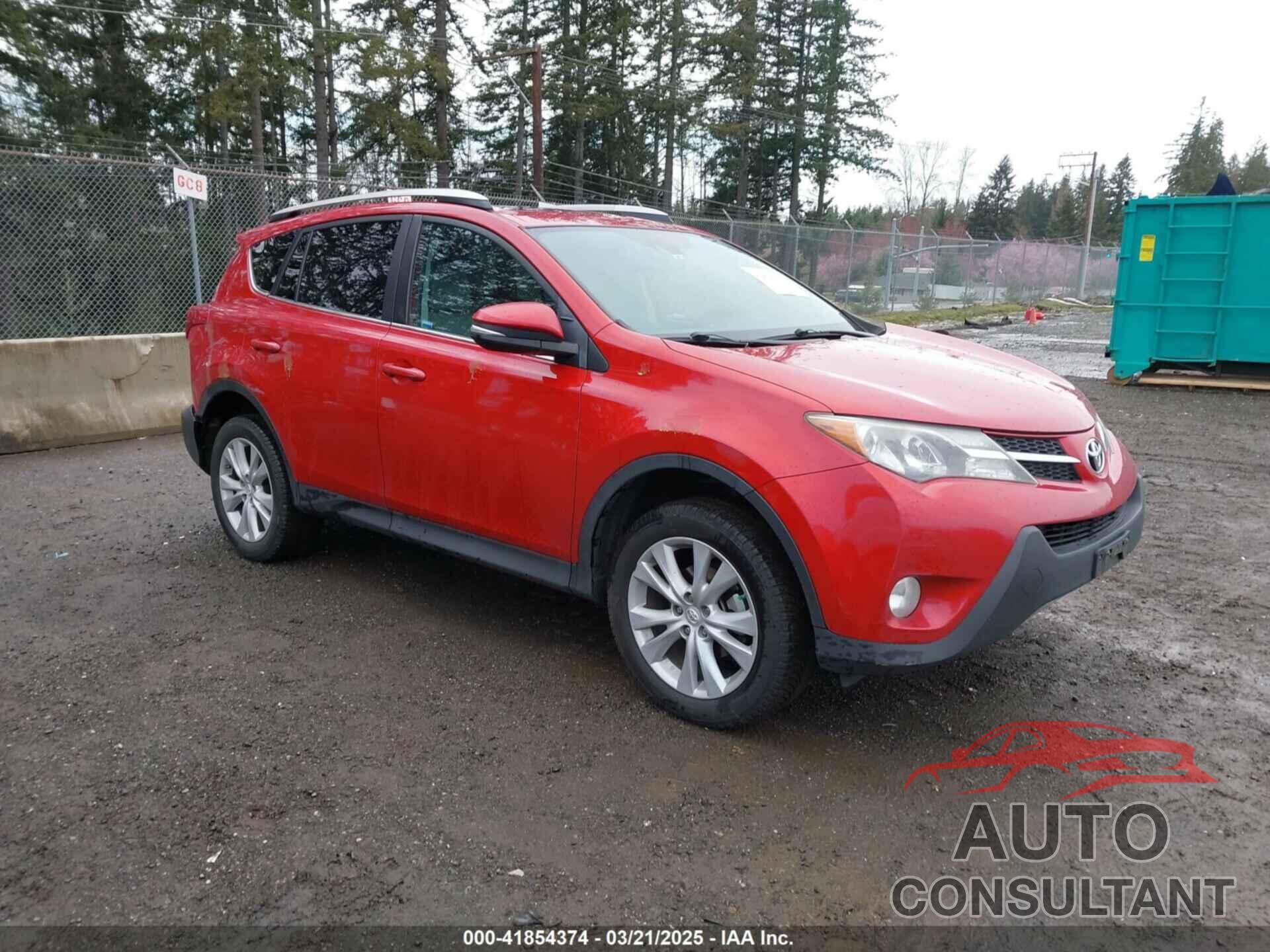 TOYOTA RAV4 2015 - 2T3DFREV3FW304033