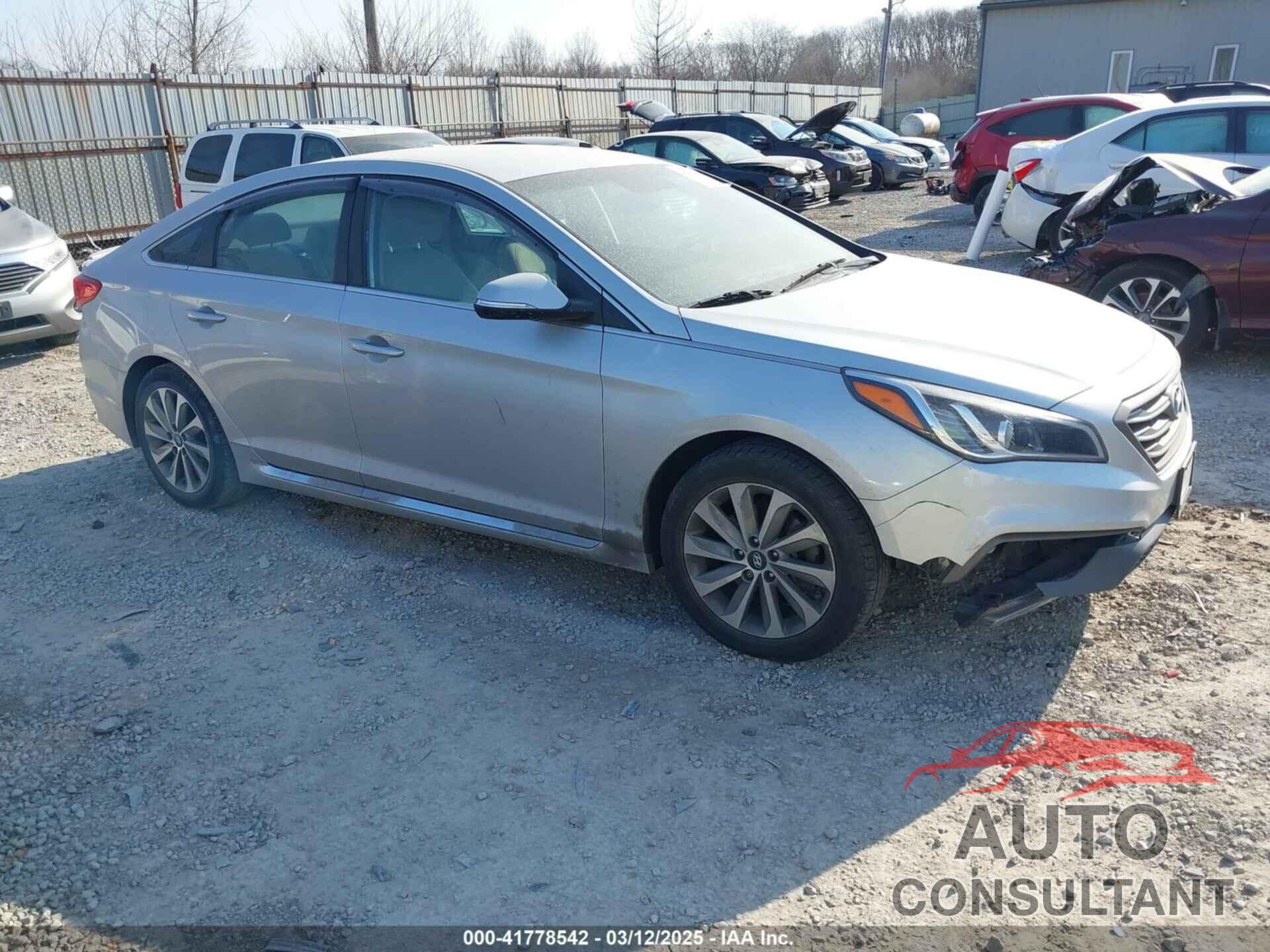 HYUNDAI SONATA 2015 - 5NPE34AF0FH091435