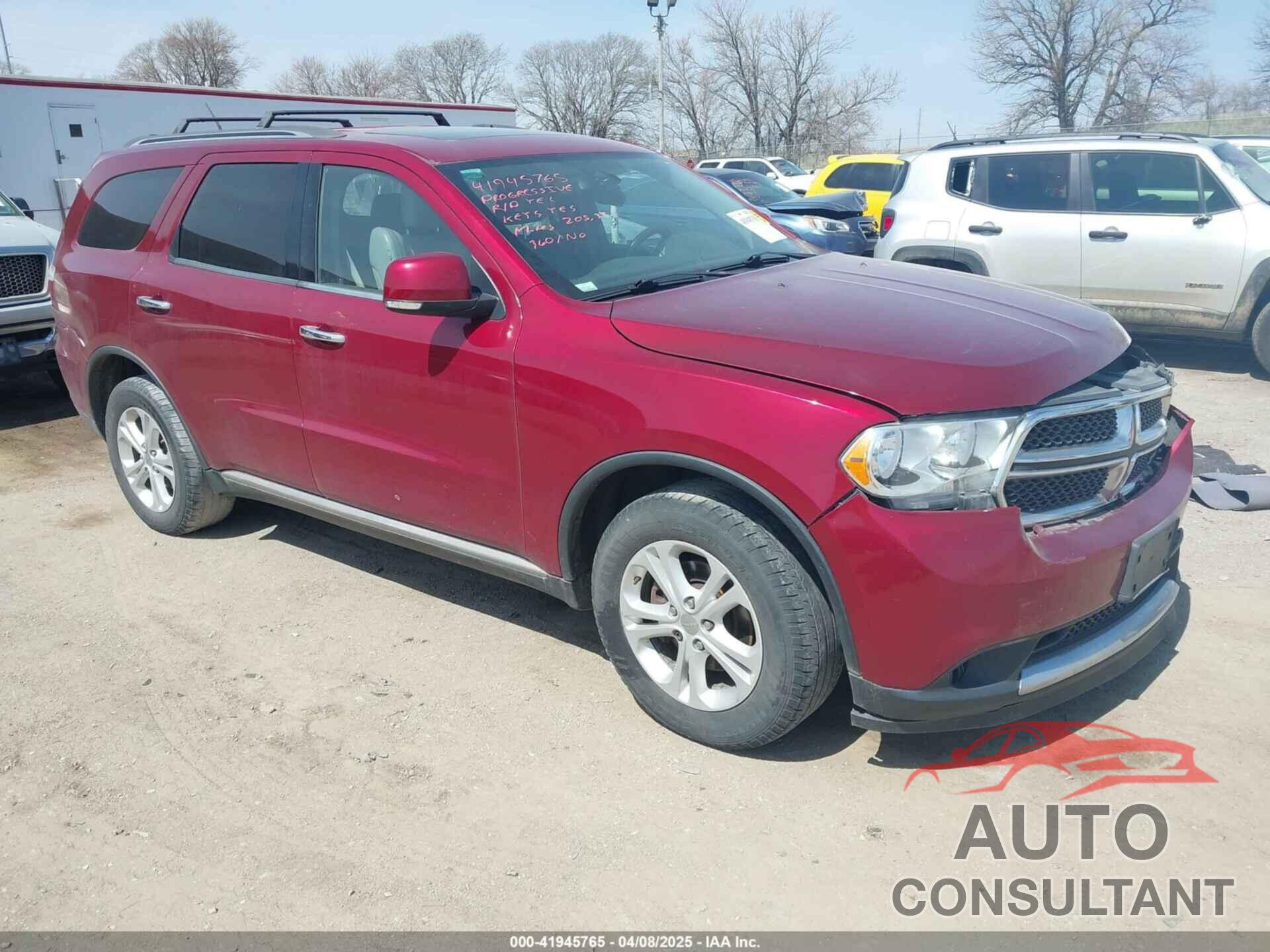 DODGE DURANGO 2013 - 1C4RDJDG0DC686585