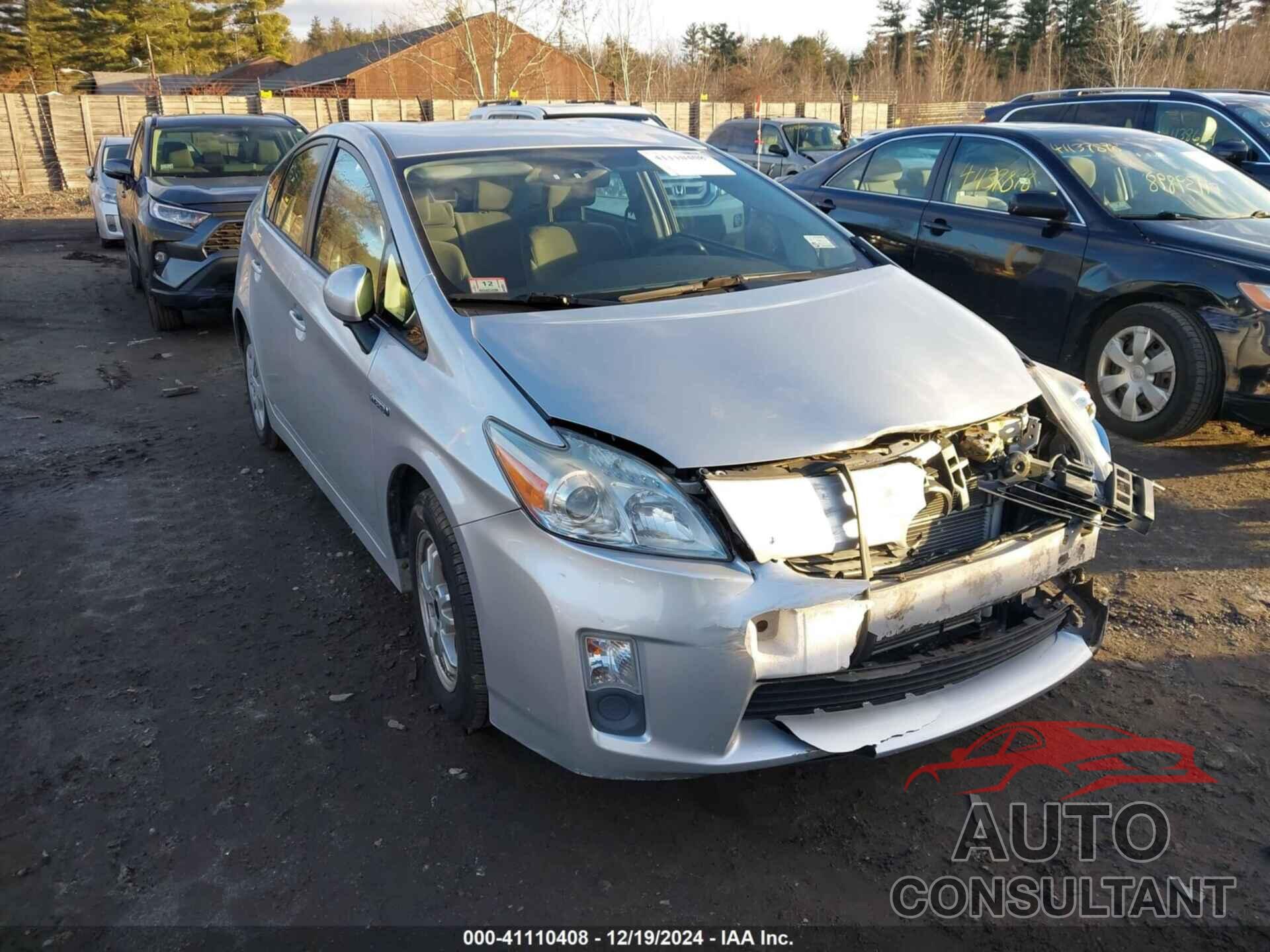 TOYOTA PRIUS 2011 - JTDKN3DU8B1413032