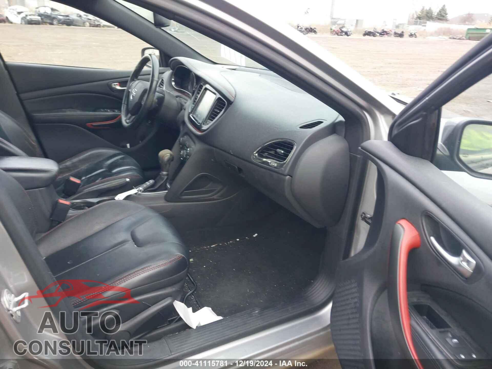 DODGE DART 2014 - 1C3CDFEB7ED910084
