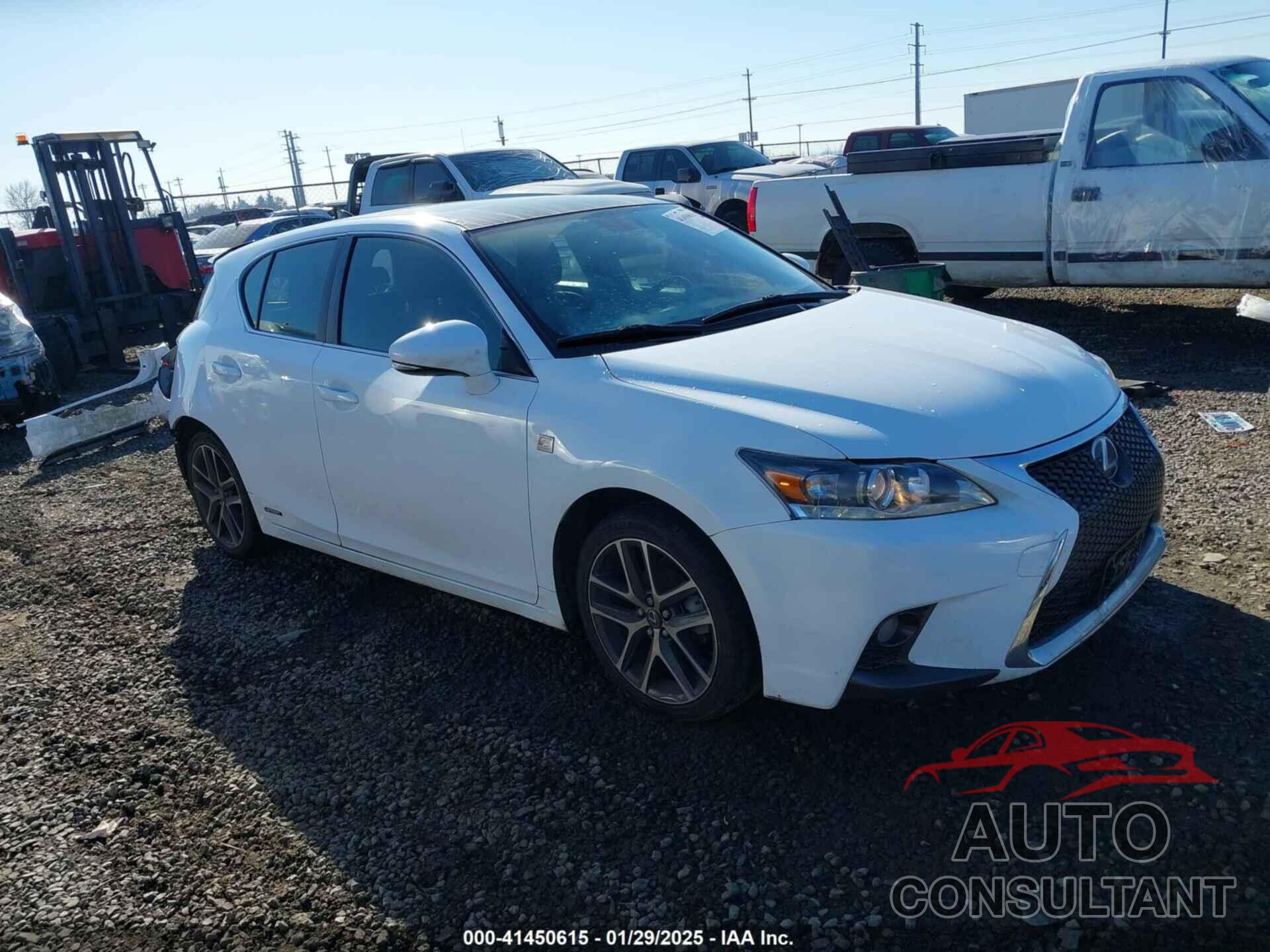 LEXUS CT 200H 2016 - JTHKD5BH8G2273245