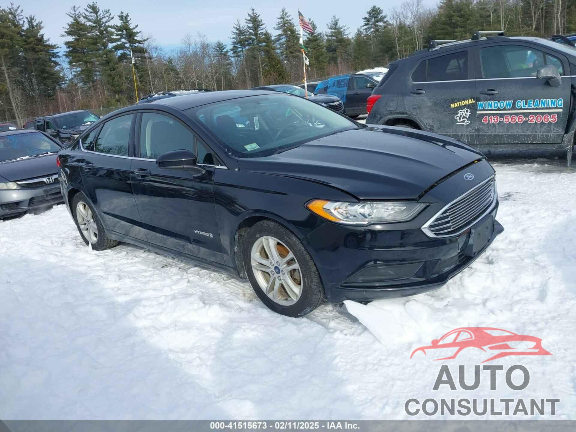 FORD FUSION HYBRID 2018 - 3FA6P0LU8JR199942