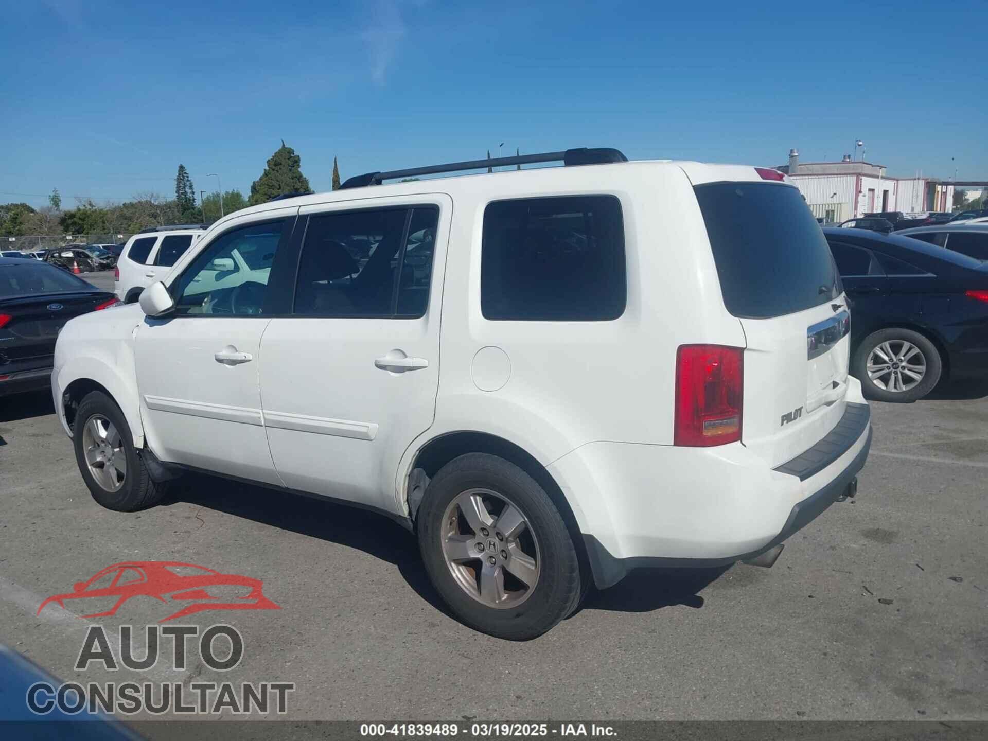 HONDA PILOT 2010 - 5FNYF3H57AB022986