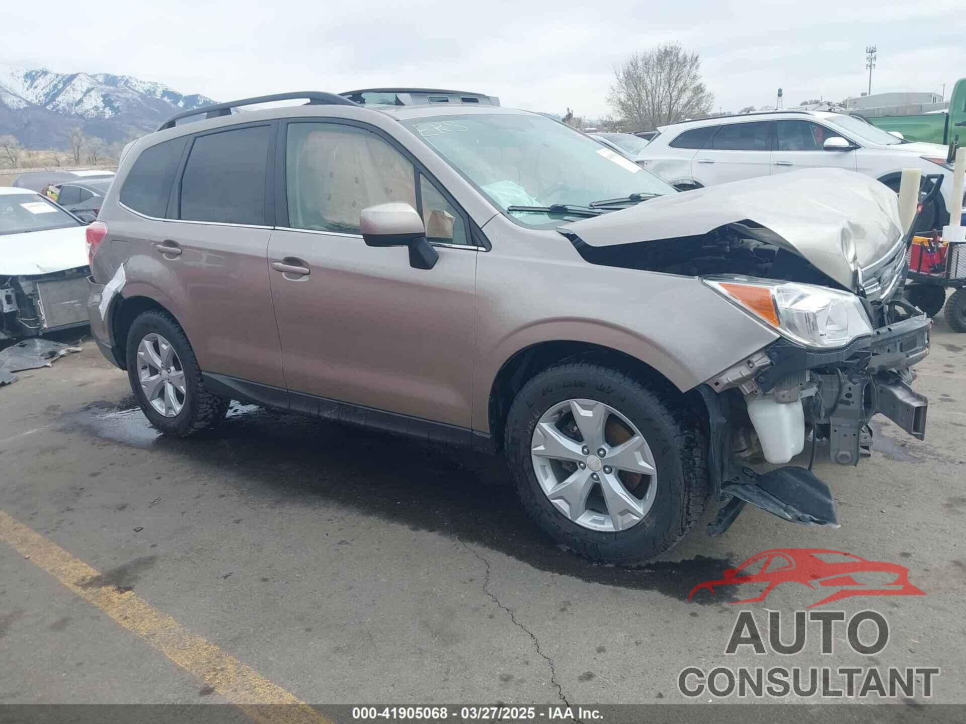 SUBARU FORESTER 2016 - JF2SJAHC8GH424808