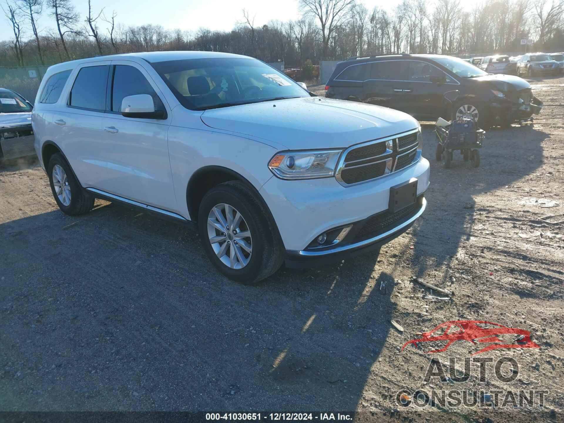 DODGE DURANGO 2019 - 1C4RDJAG2KC599546