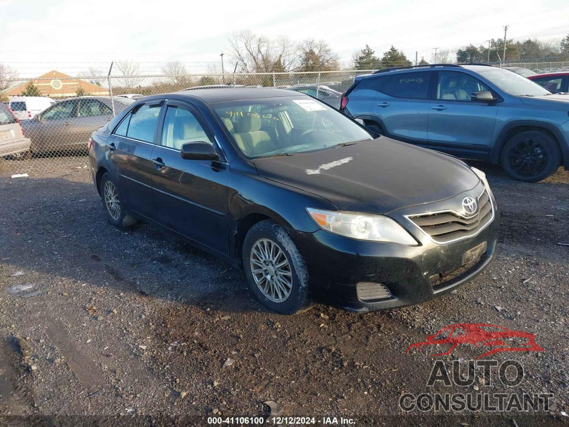 TOYOTA CAMRY 2010 - 4T1BF3EK2AU092222