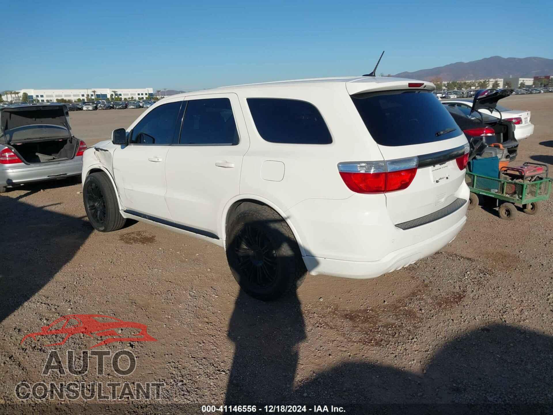 DODGE DURANGO 2012 - 1C4RDHAGXCC257238