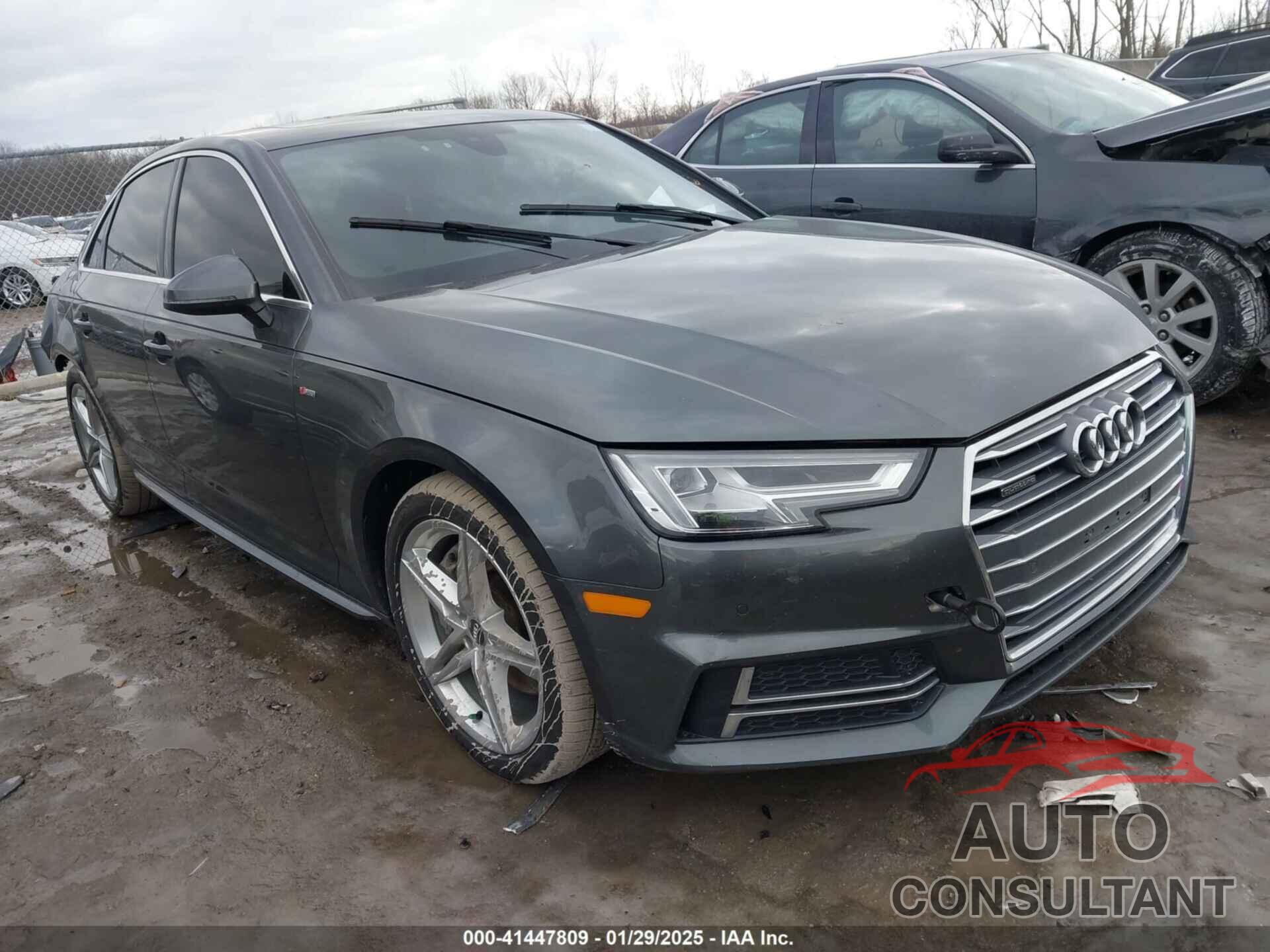 AUDI A4 2017 - WAUPNAF49HA176712