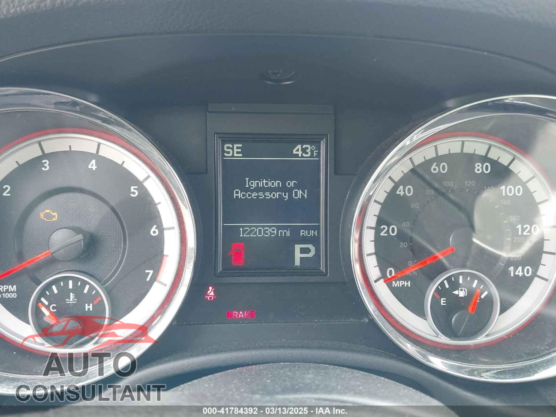 DODGE DURANGO 2011 - 1D4RE4GGXBC734135